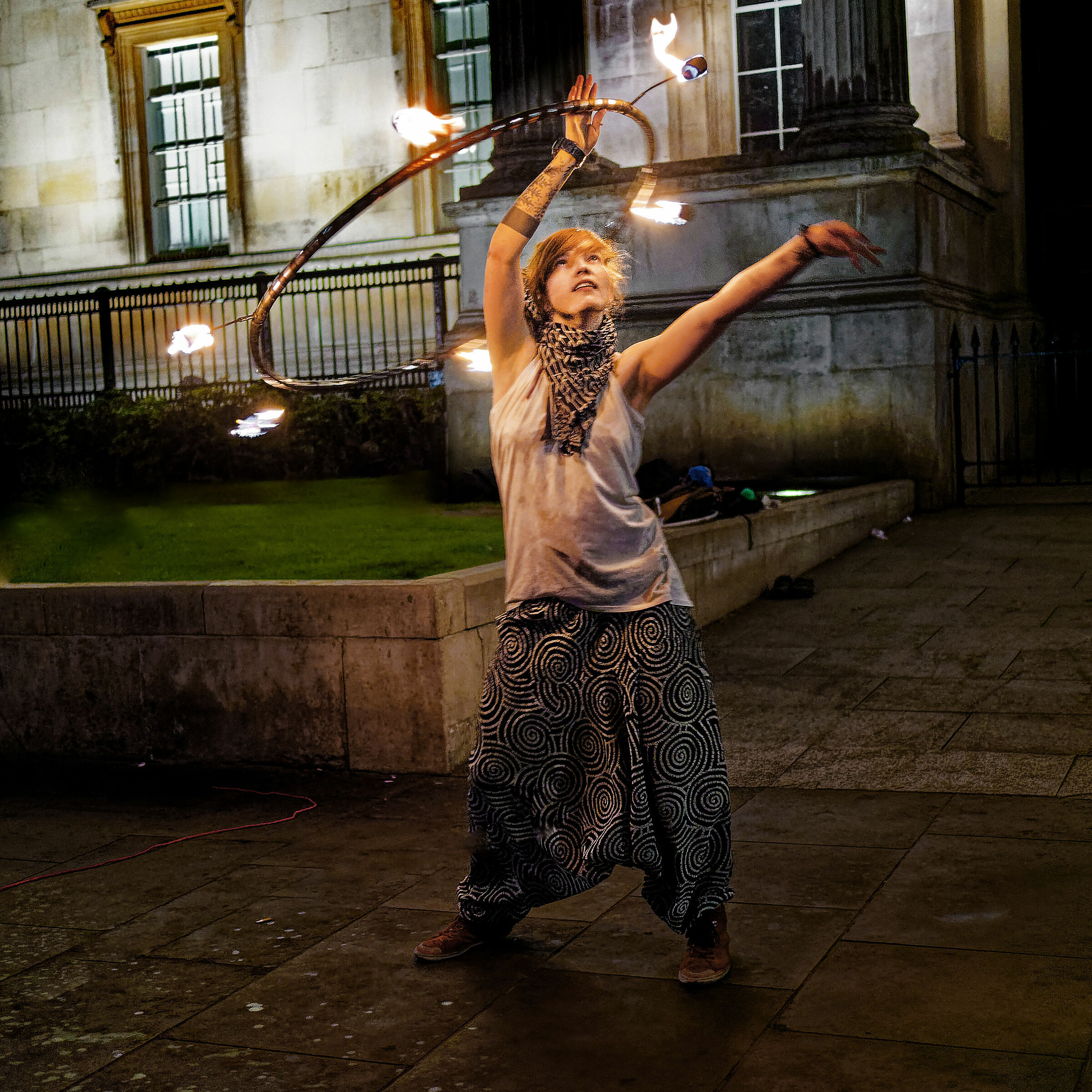 Performer in Trafalgar Square London/2