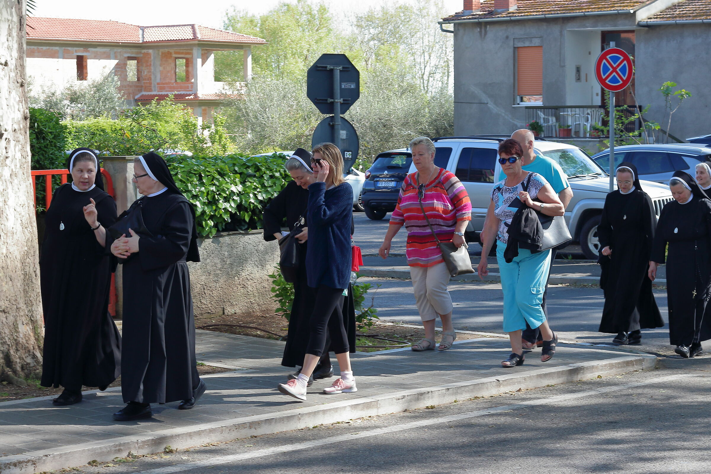...tornando al convento