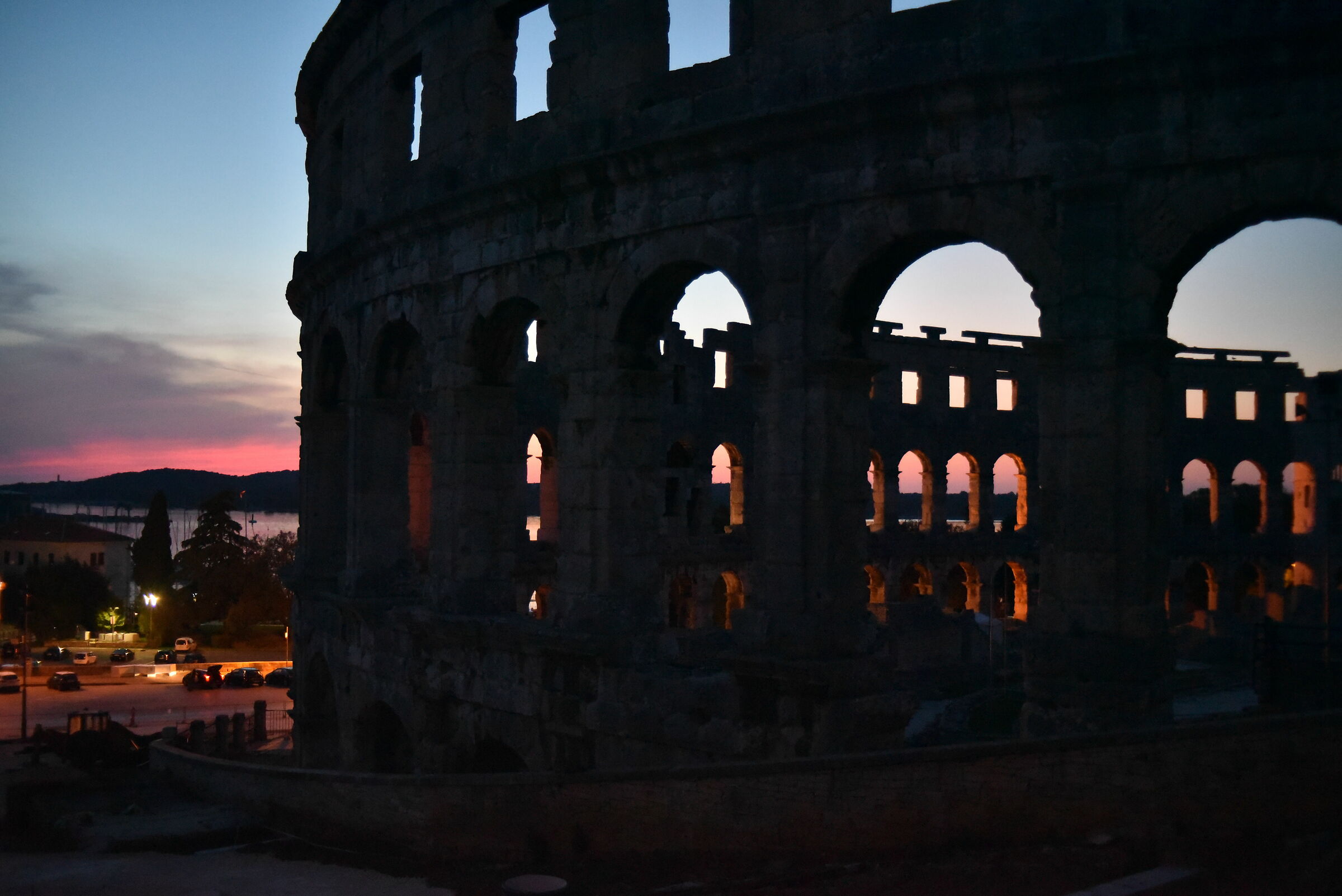 Un anfiteatro di scorta