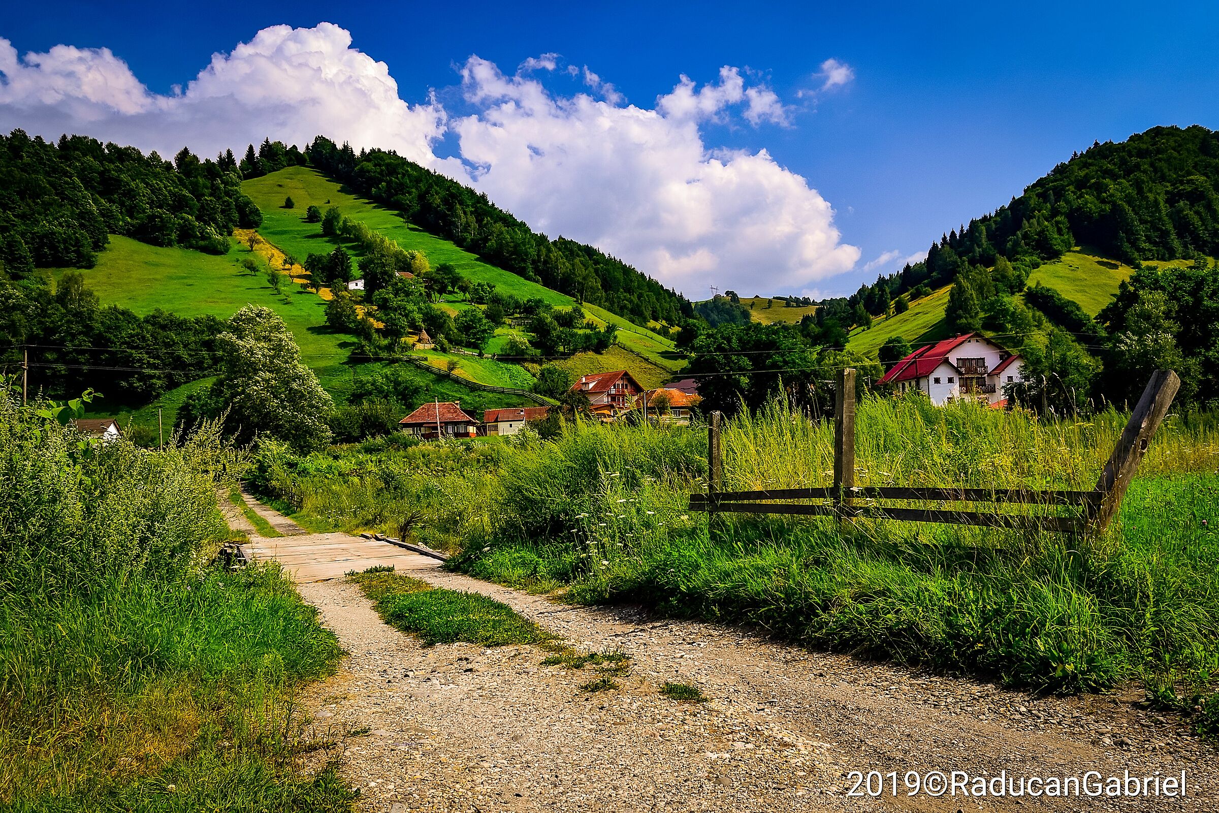 Mountain Landscape in Romania