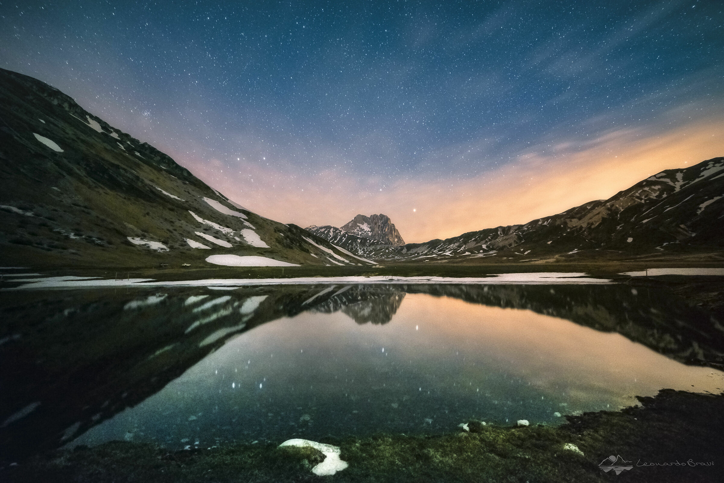 Imposing and magical Gran Sasso