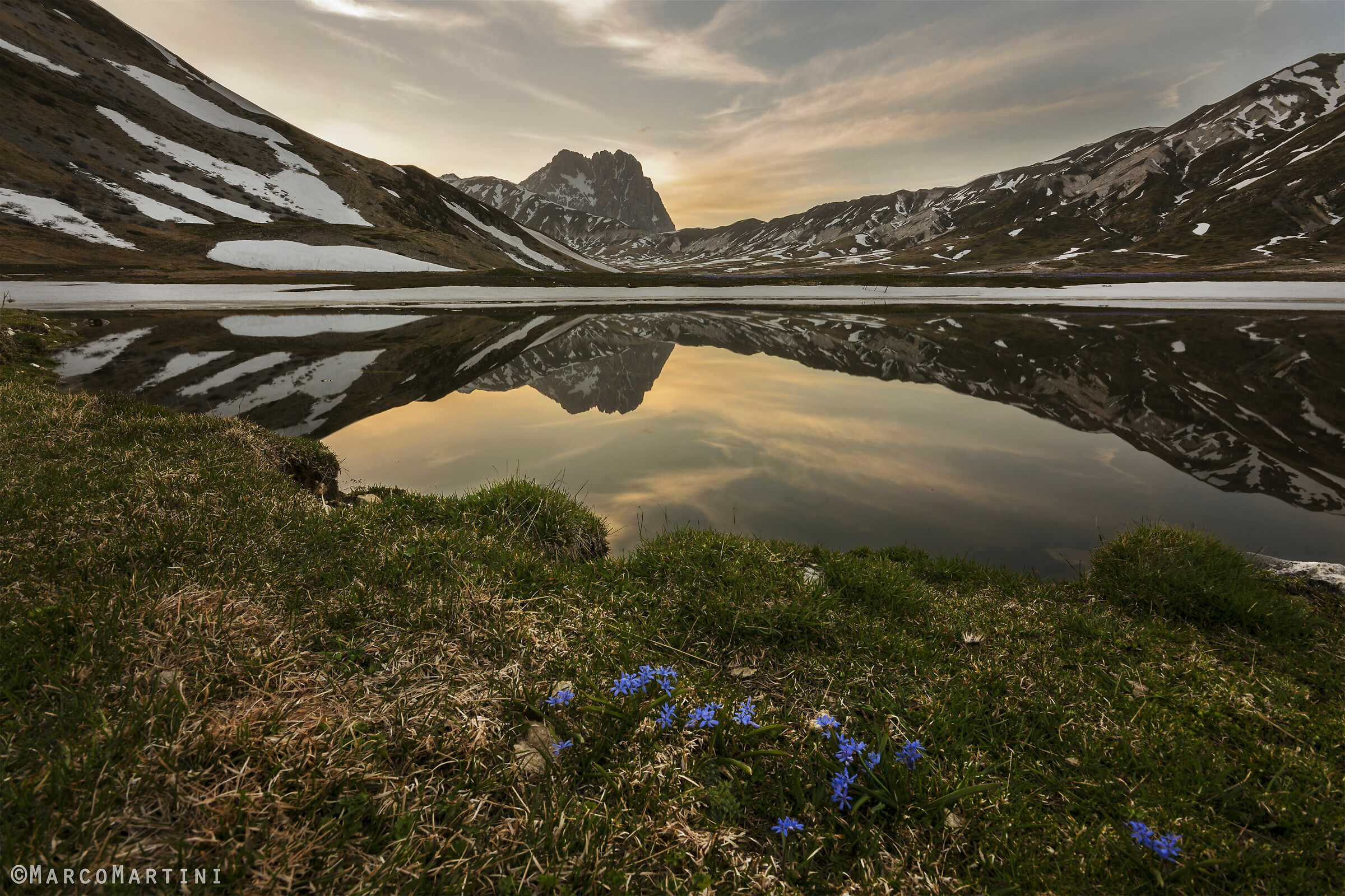 Classico ritratto del Gran Sasso