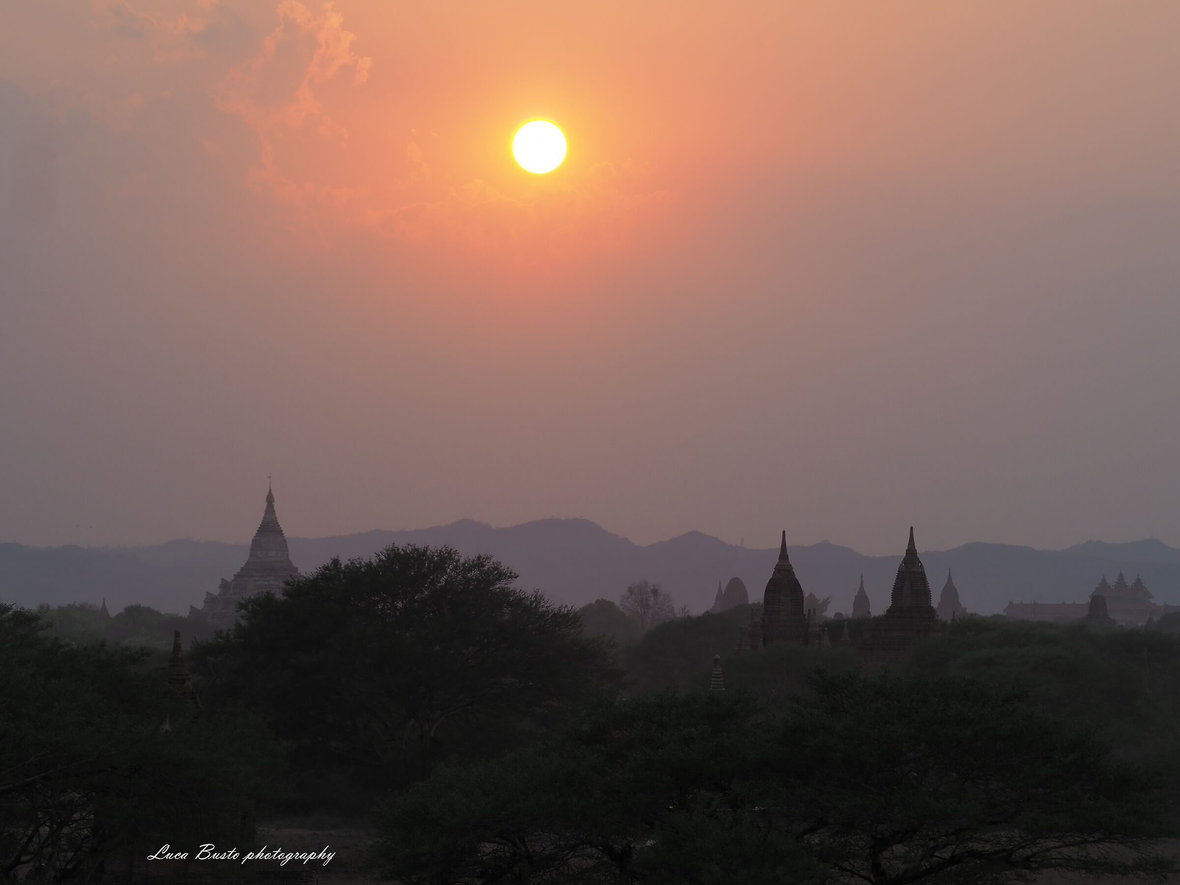 La magia del tramonto - Bagan