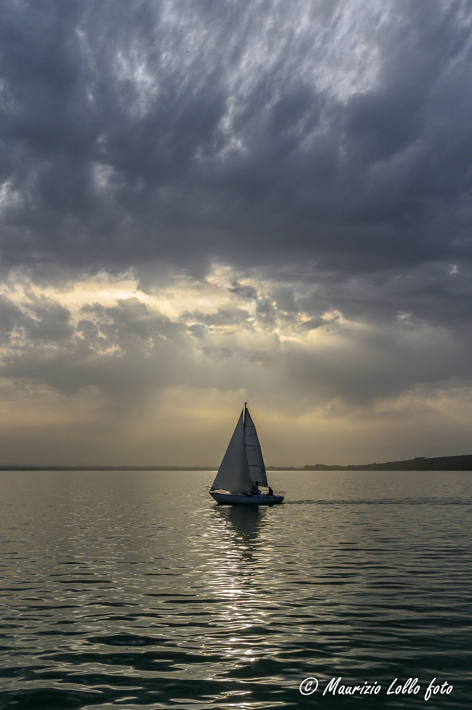 Al tramonto sul Trasimeno