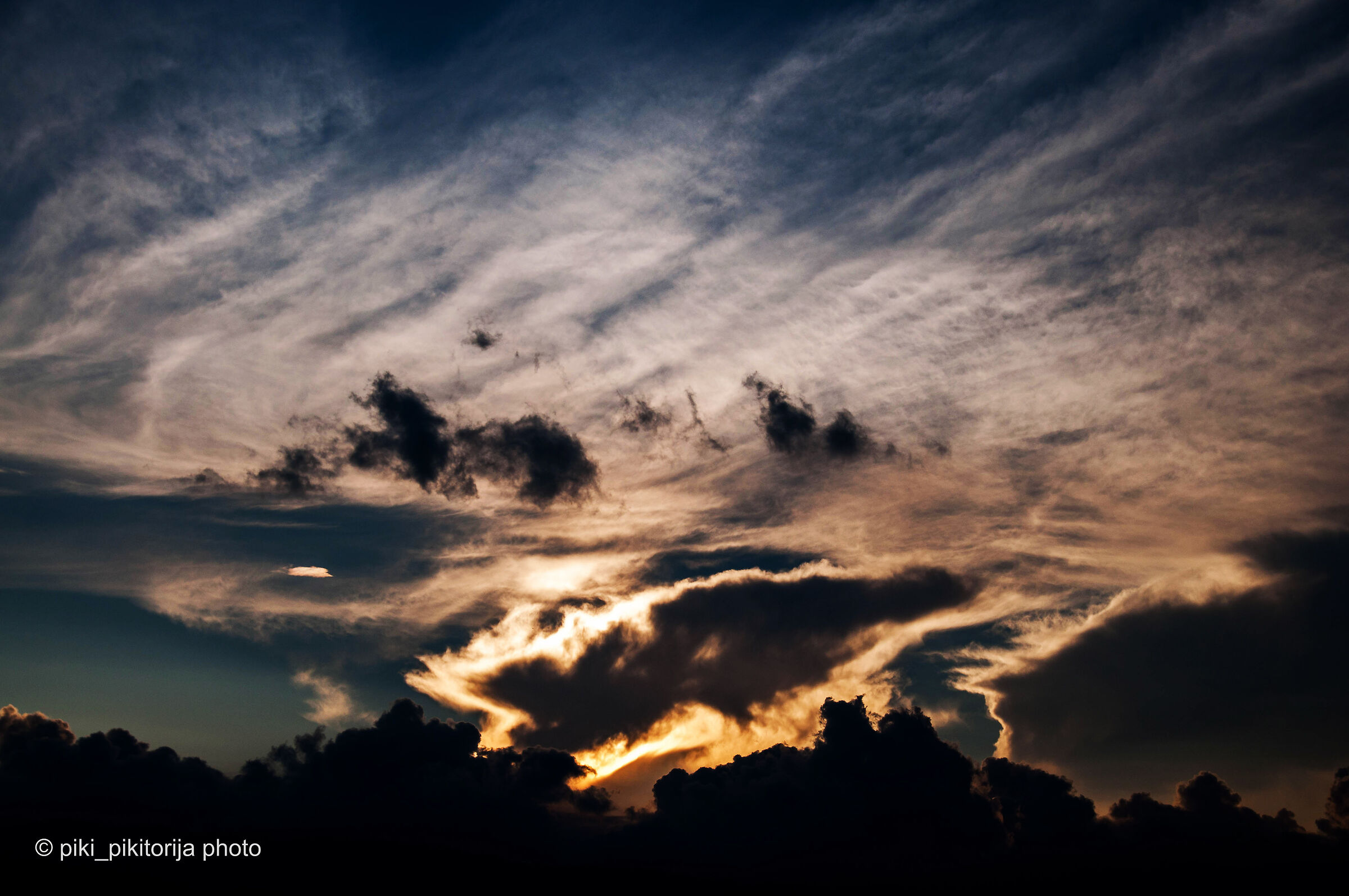 Un anno guardando le nuvole