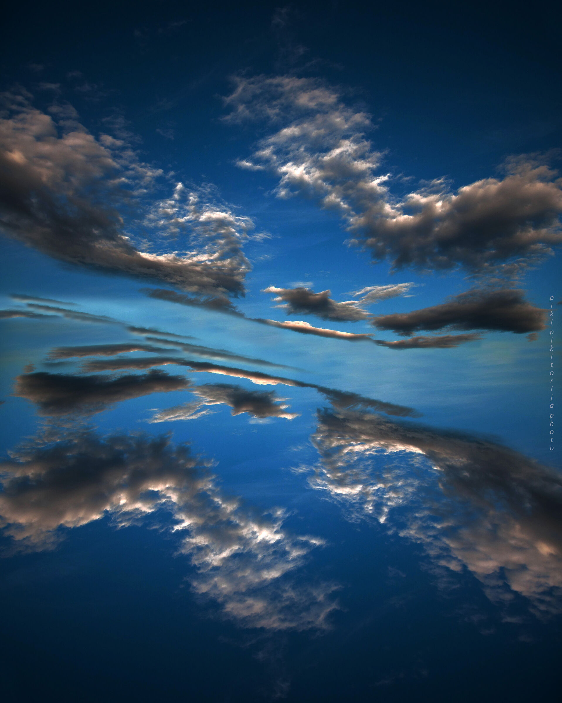 Un anno guardando le nuvole