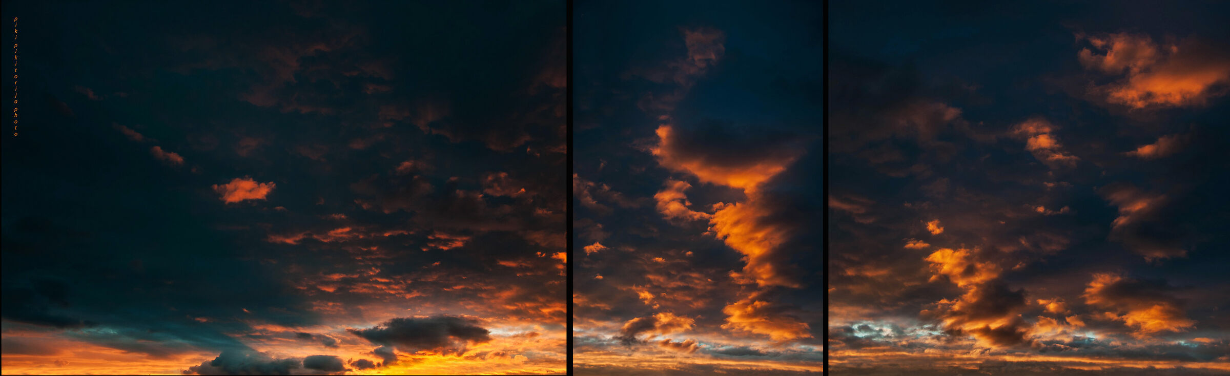 Un anno guardando le nuvole