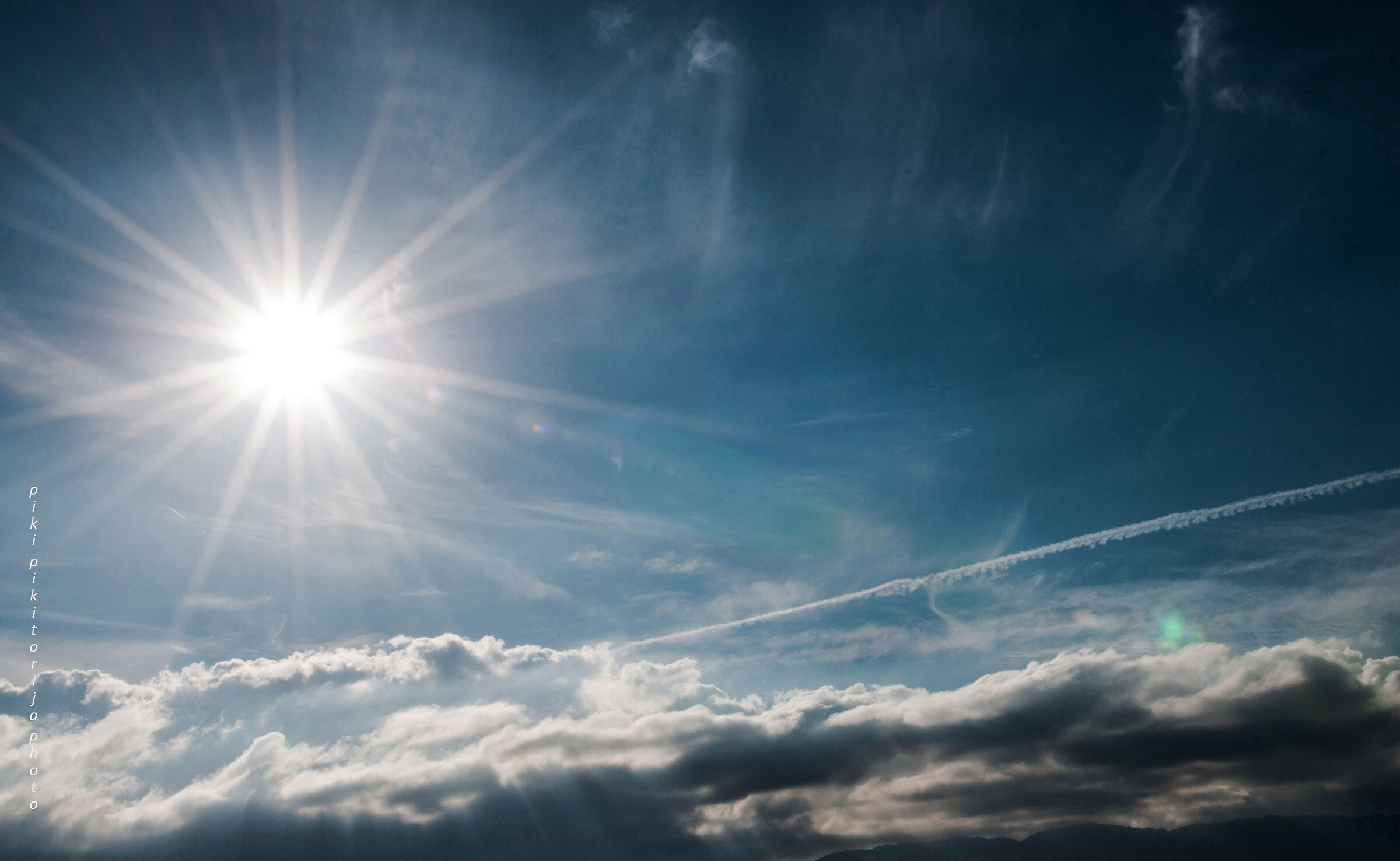 Un anno guardando le nuvole