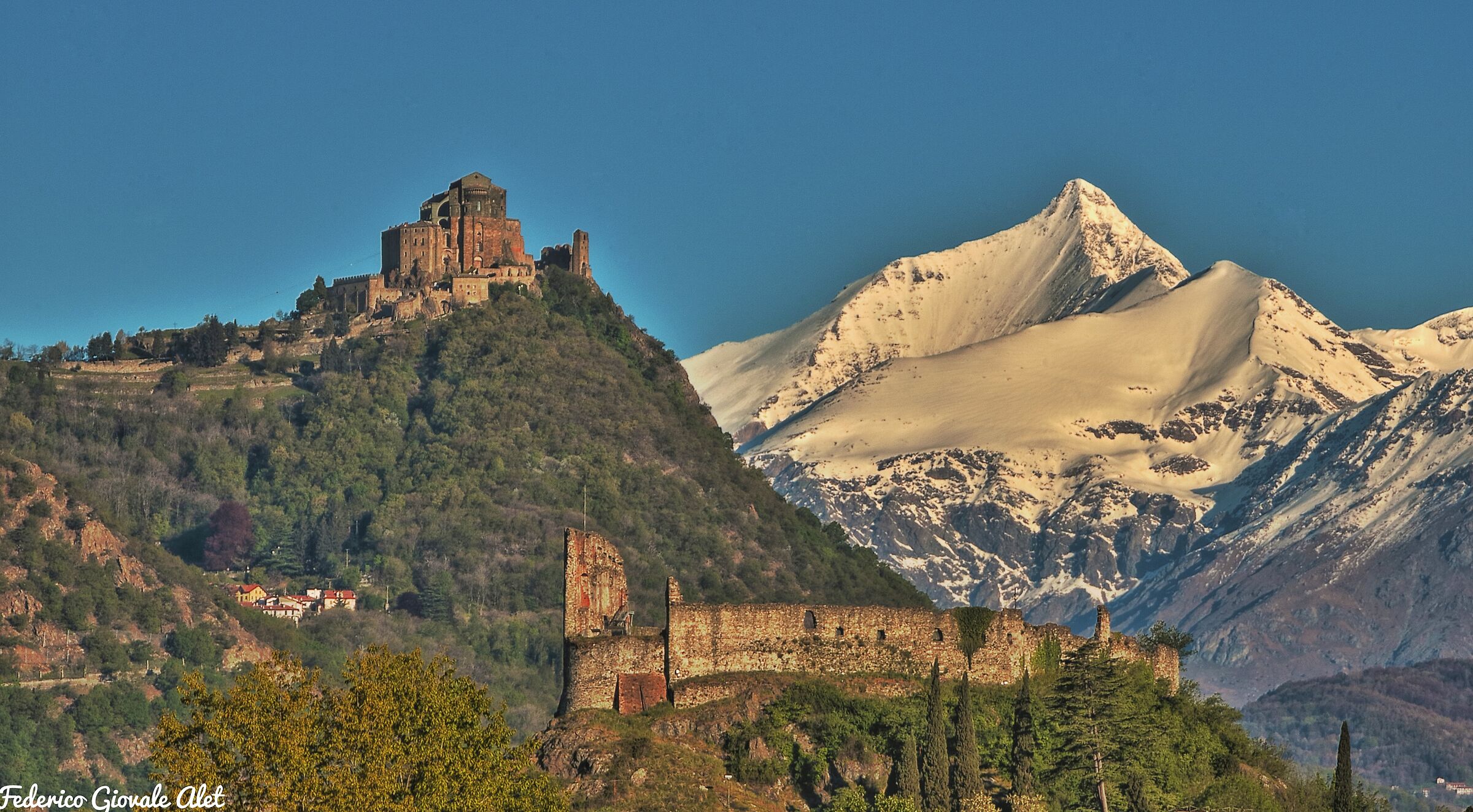 The three lookouts of Val di Susa