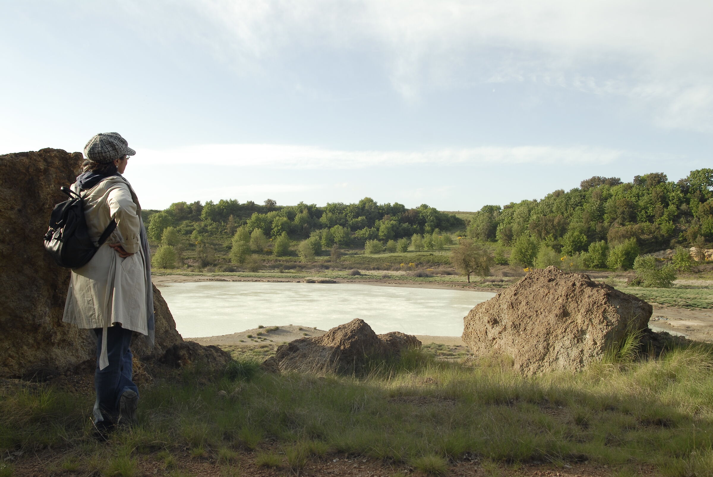 Solfatara 2 jog on camera