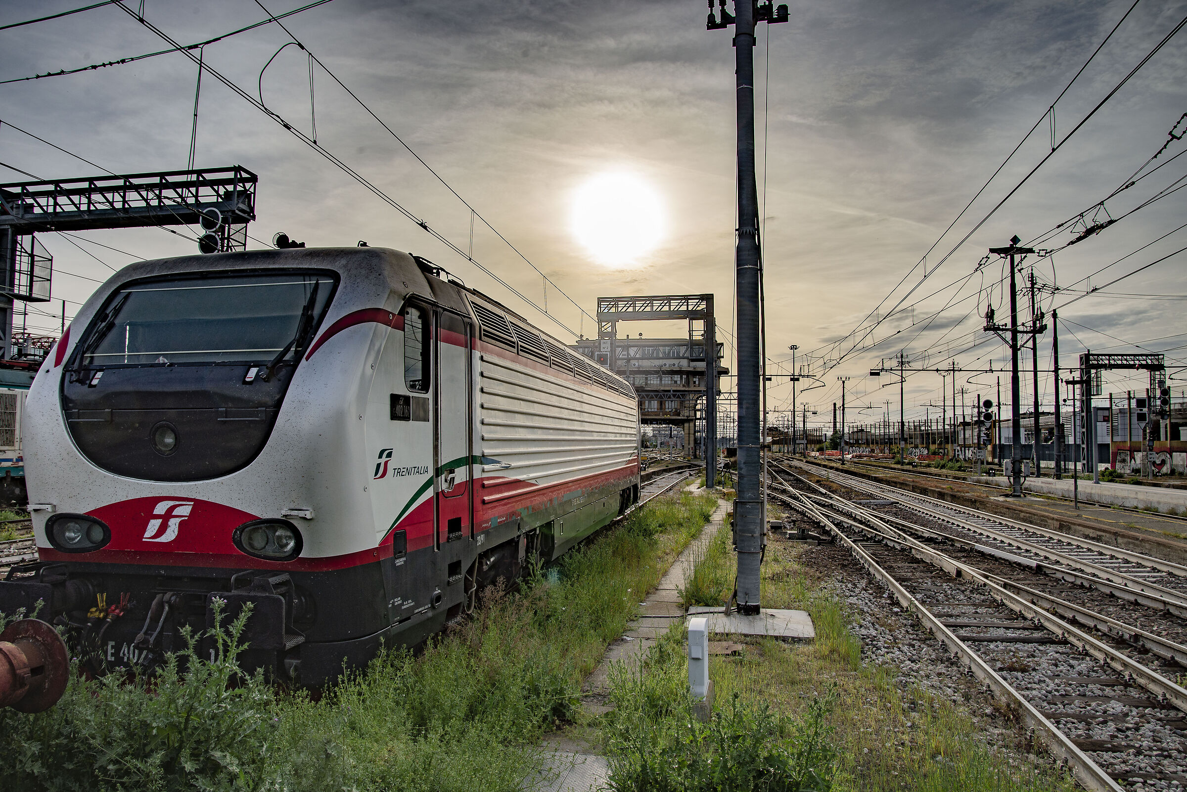Locomotive at rest