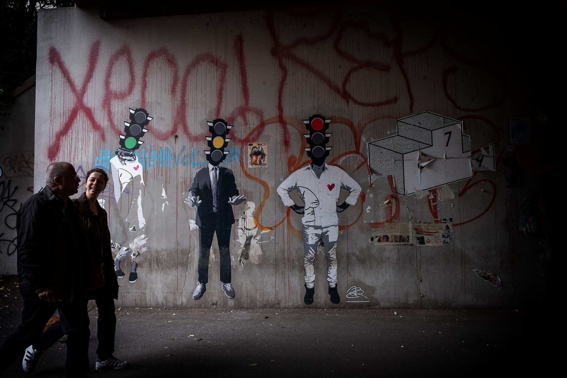 Sotto il ponte a Ostiense