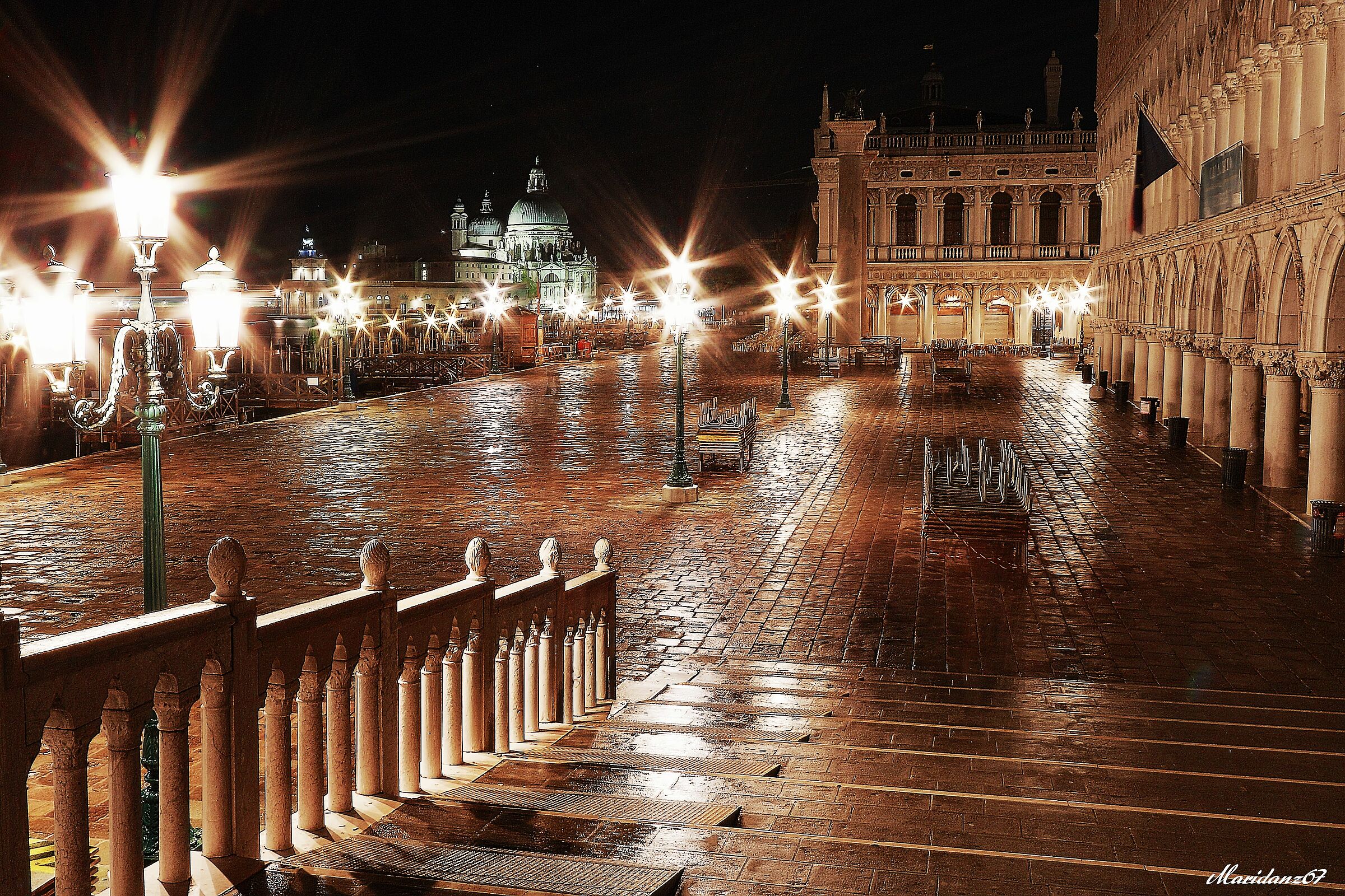 Venice at night