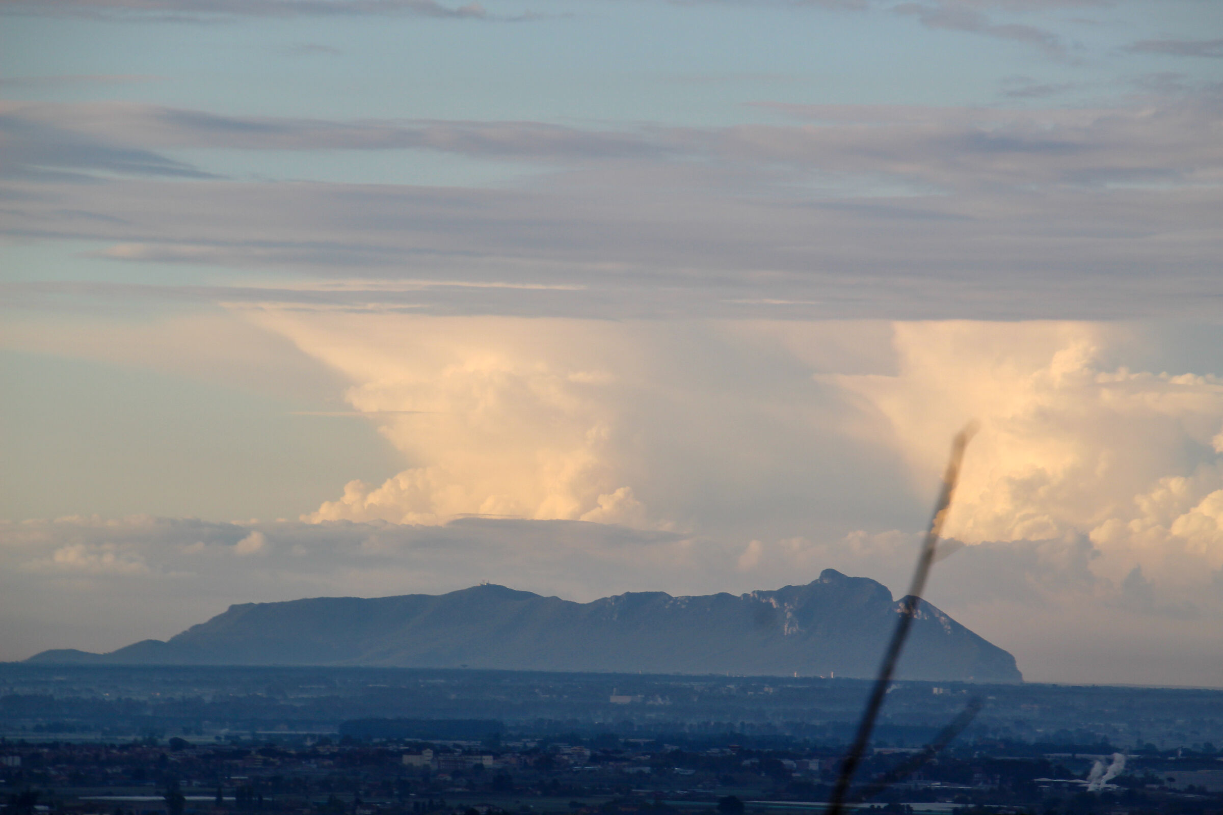 Monte Circeo visto da Cori