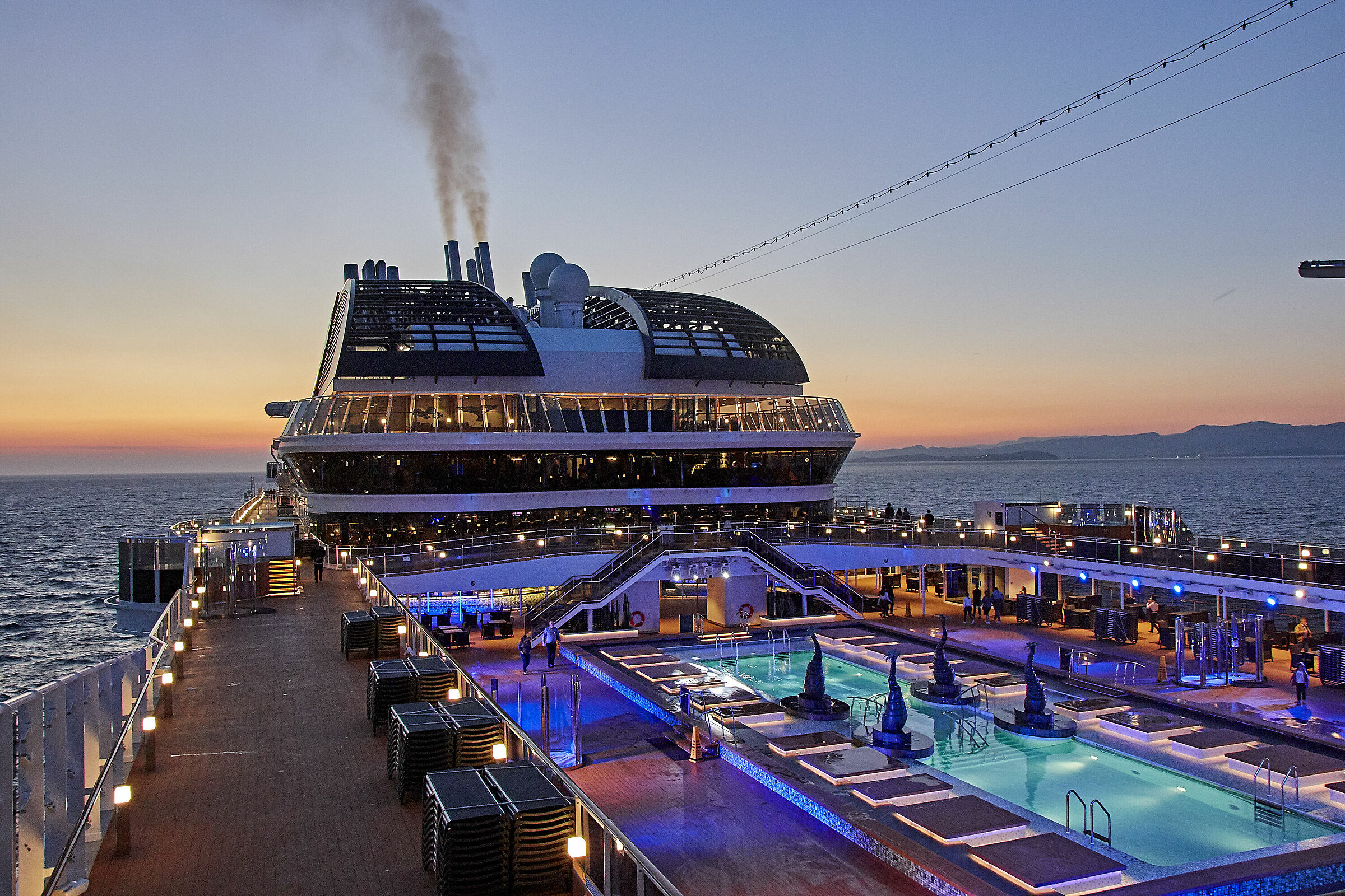 In the middle of the Mediterranean