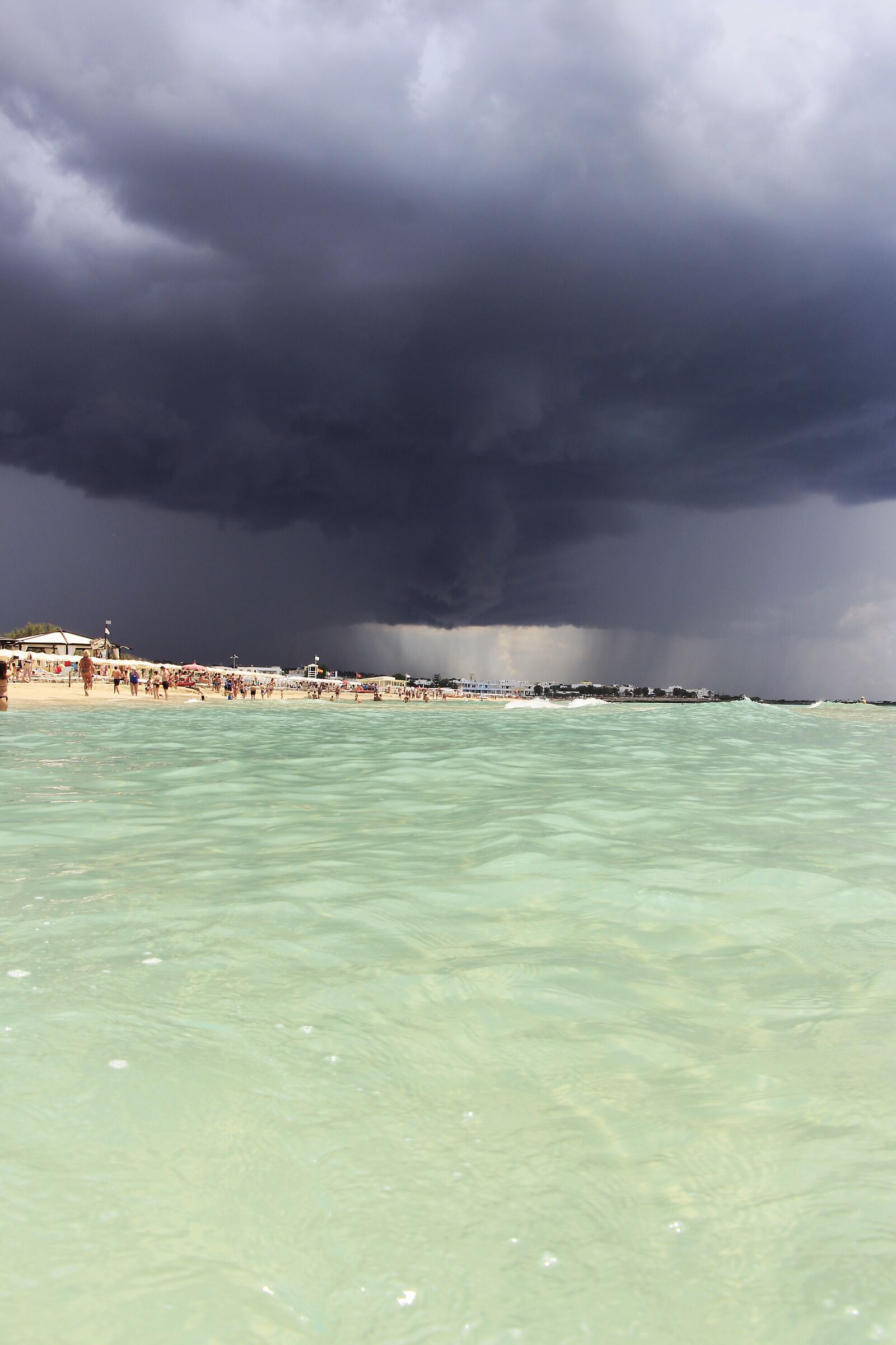 A moment before the storm