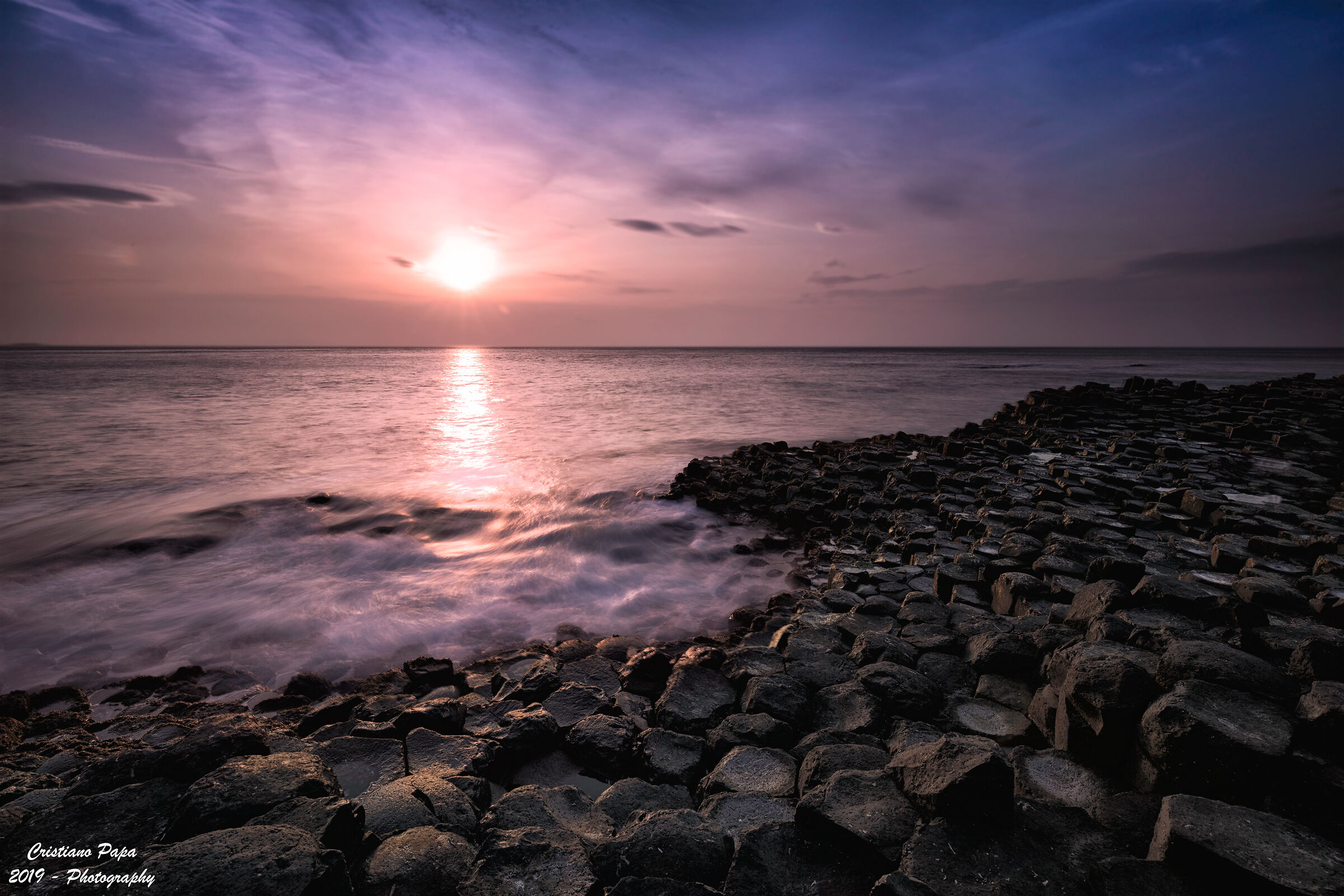 Sunset at the Giant's