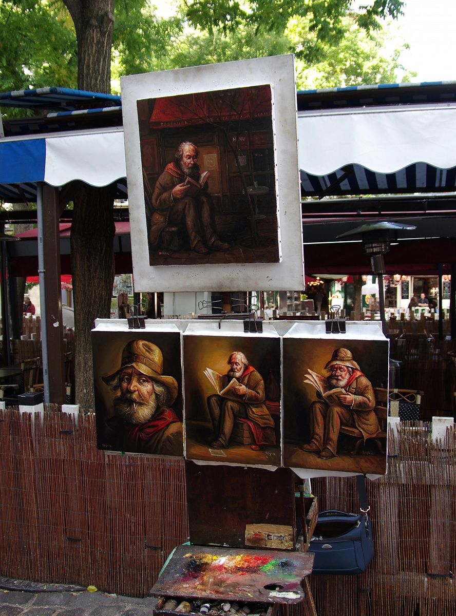 Opere di un'artista di Montmatre