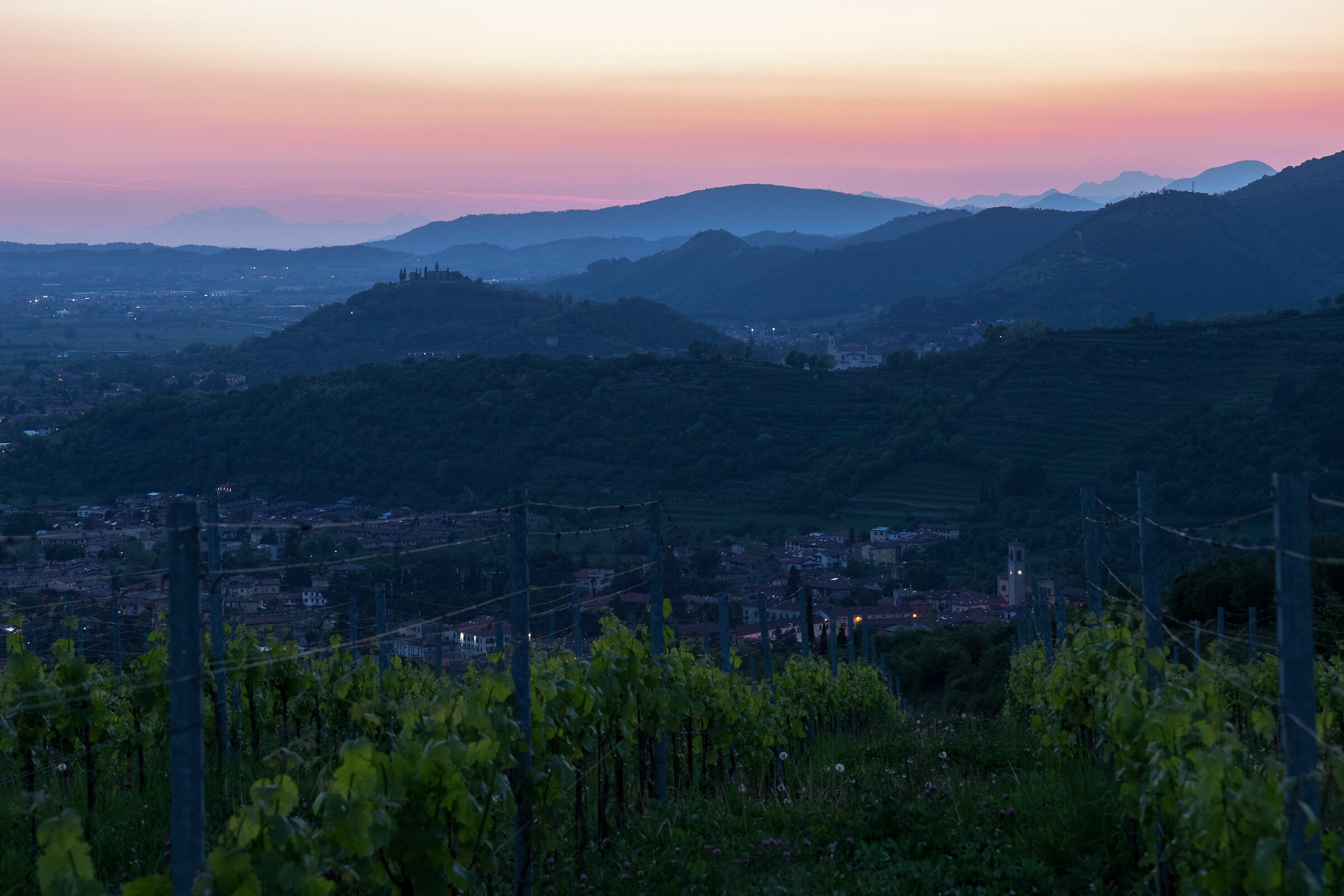 View from the Campiani (BS)