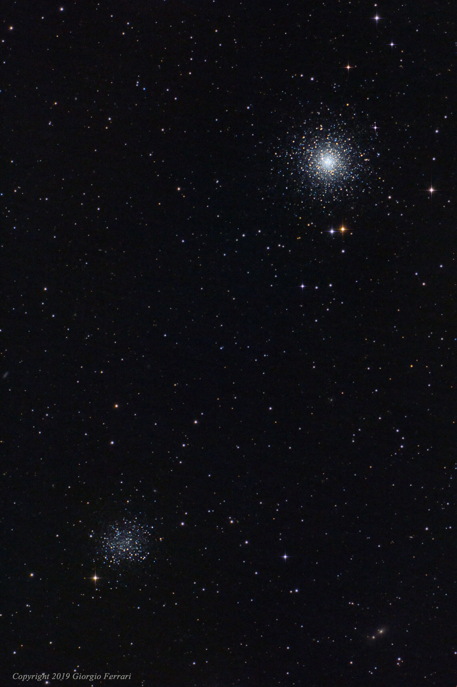 Globular clusters M53 and NGC5053
