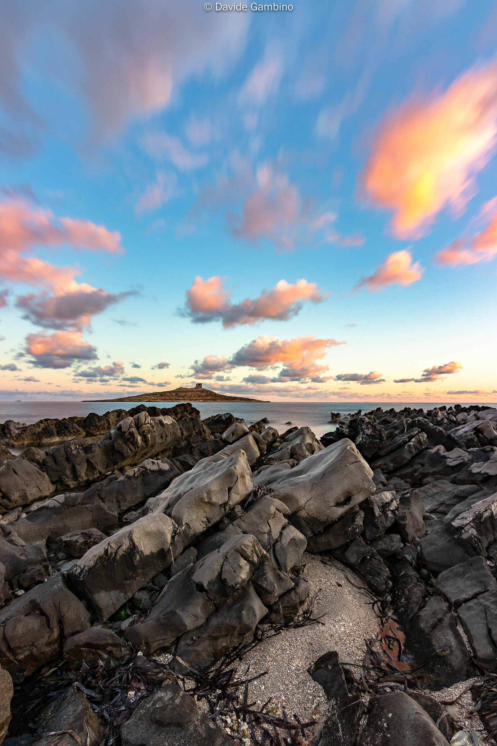 Sunrise at the islet