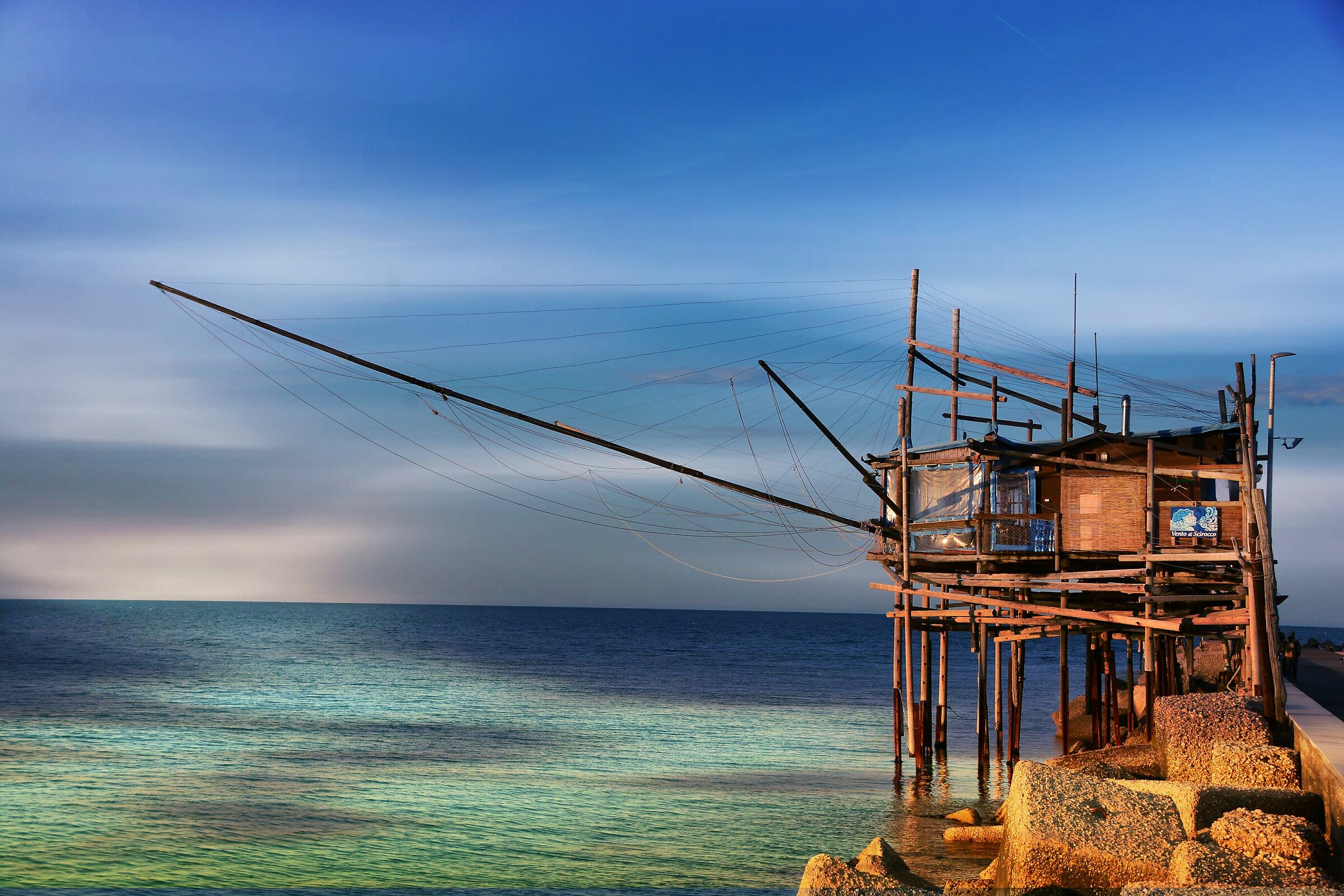 Trabocco a San Vito Marina (Chieti)