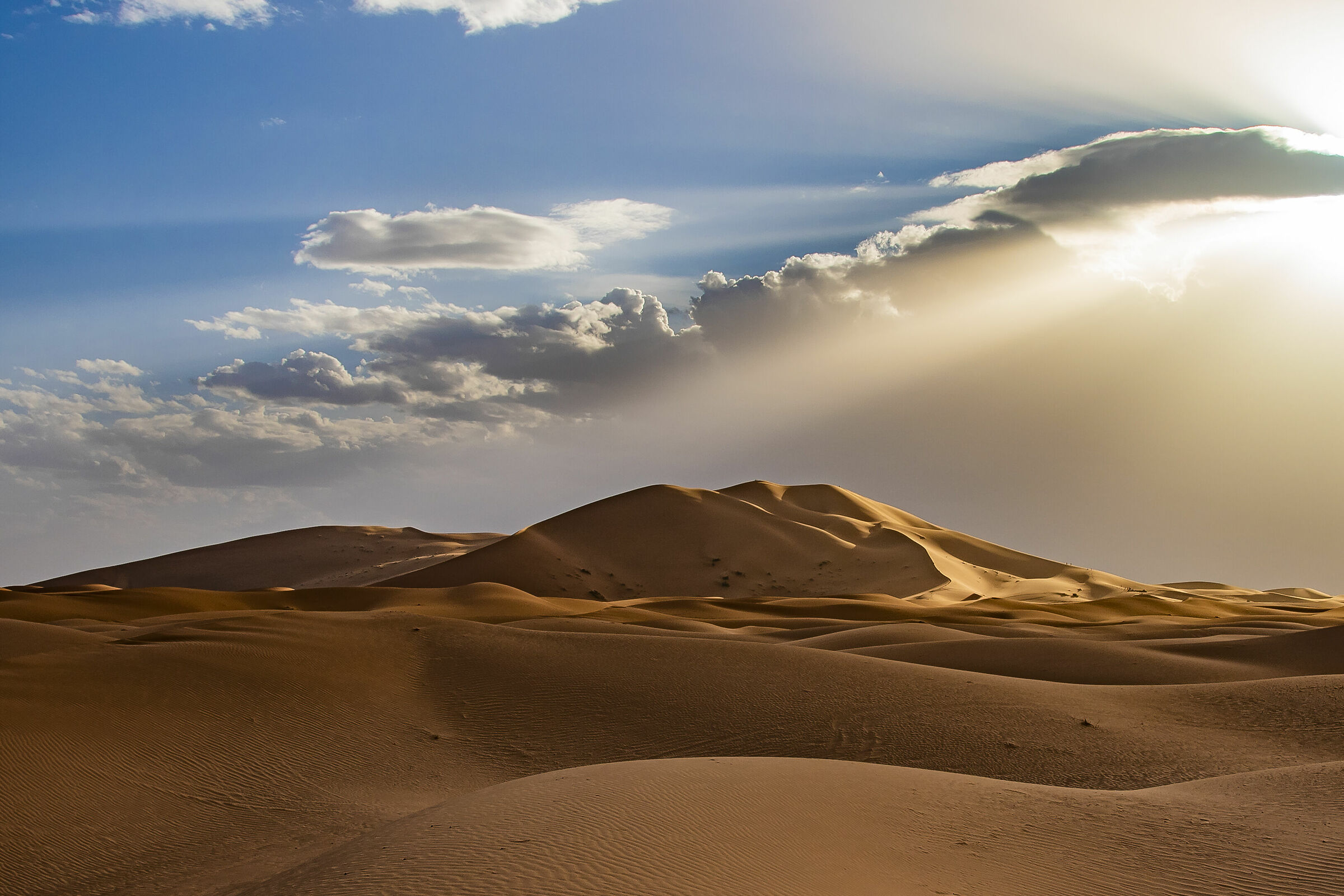 Pomeriggio sulle dune di Merzouga