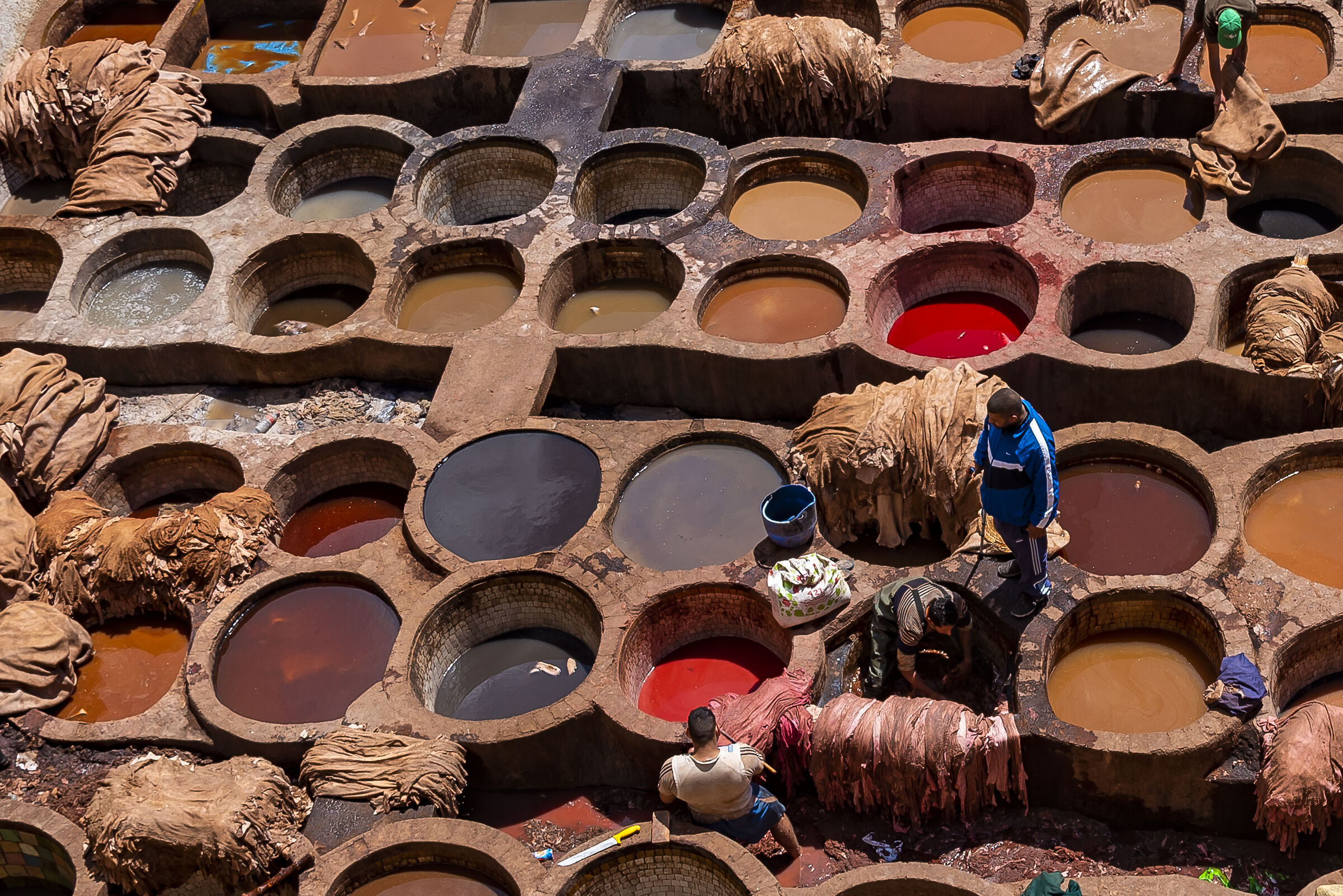Tanneries a Fez