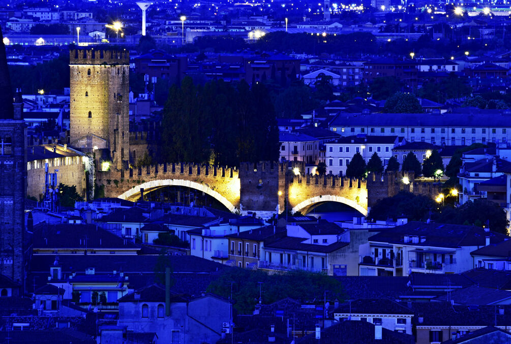 It's the blue hour.