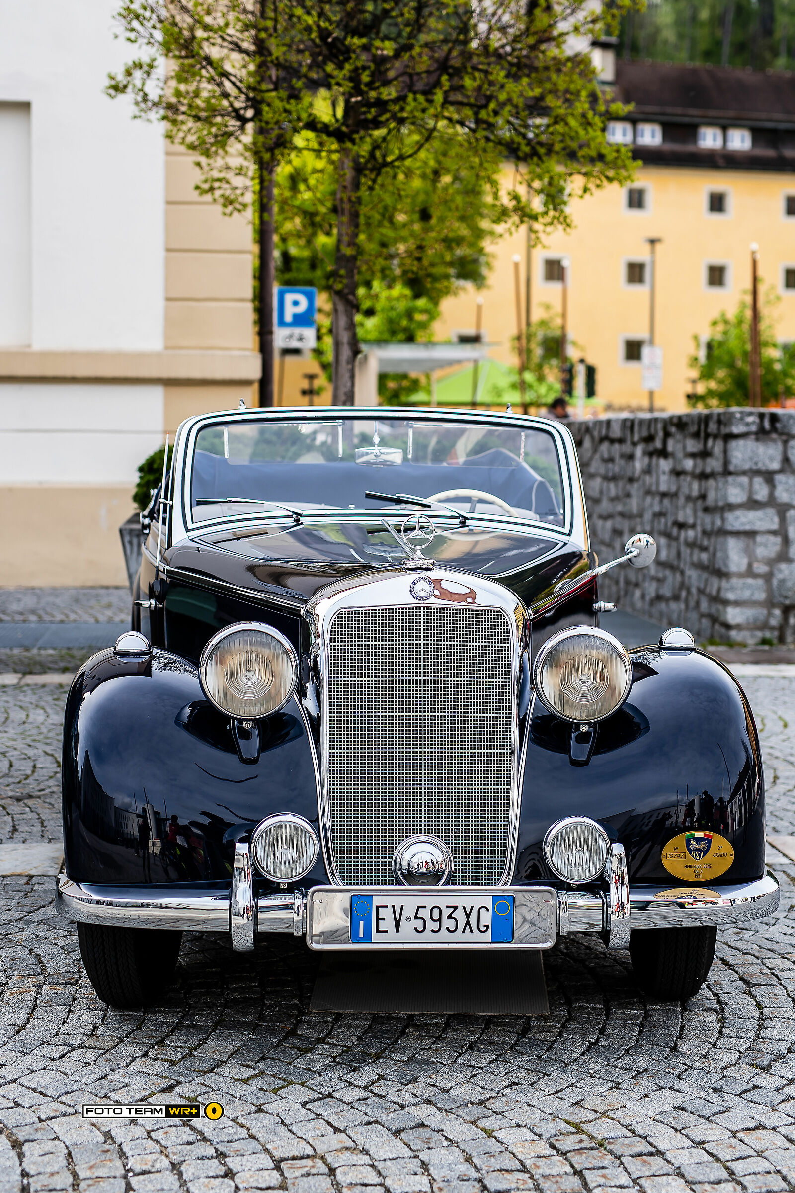 Oldtimer rally in Bruneck, 25 April 2019