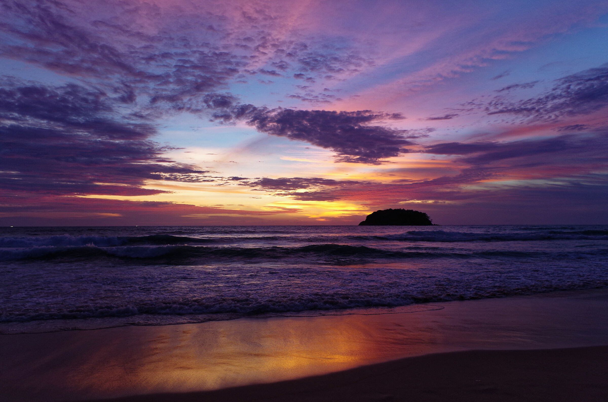 Phuket-Kata Beach tramonto