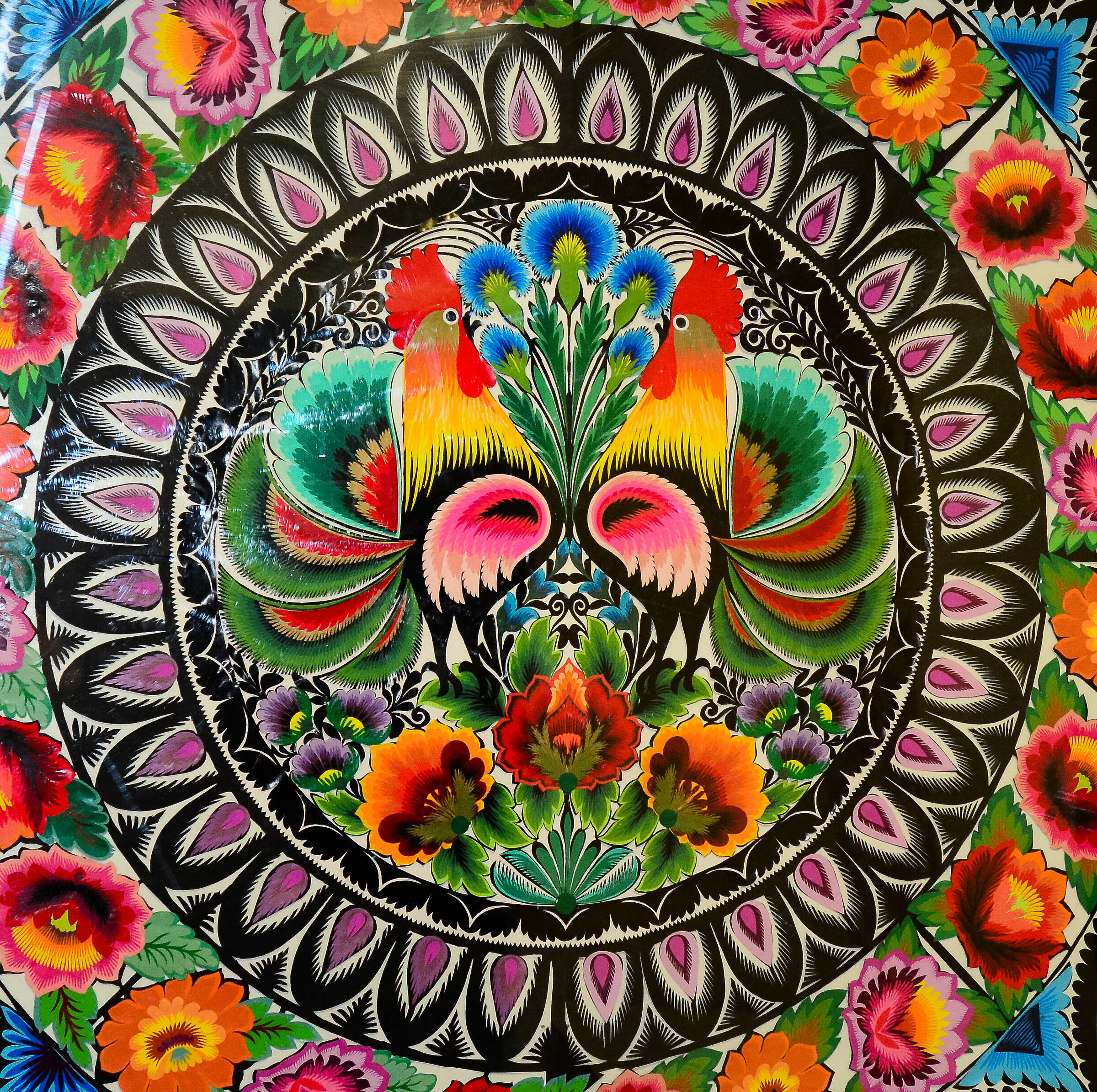 Il taglio della carta. Lowicz, Polonia