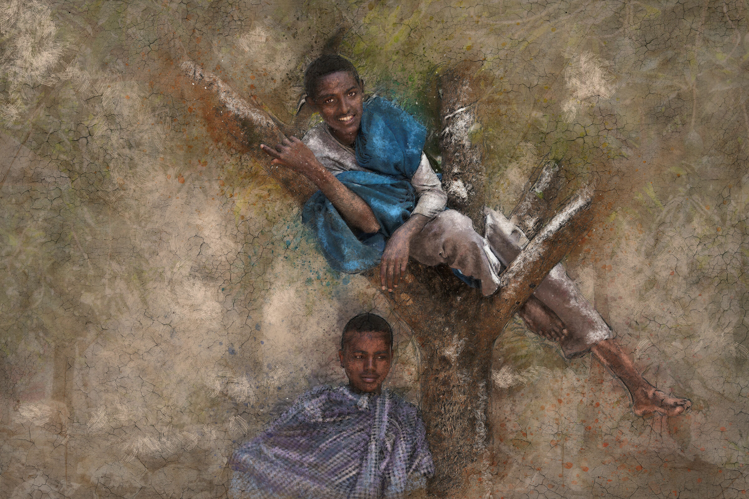 ETHIOPIA Photopittura