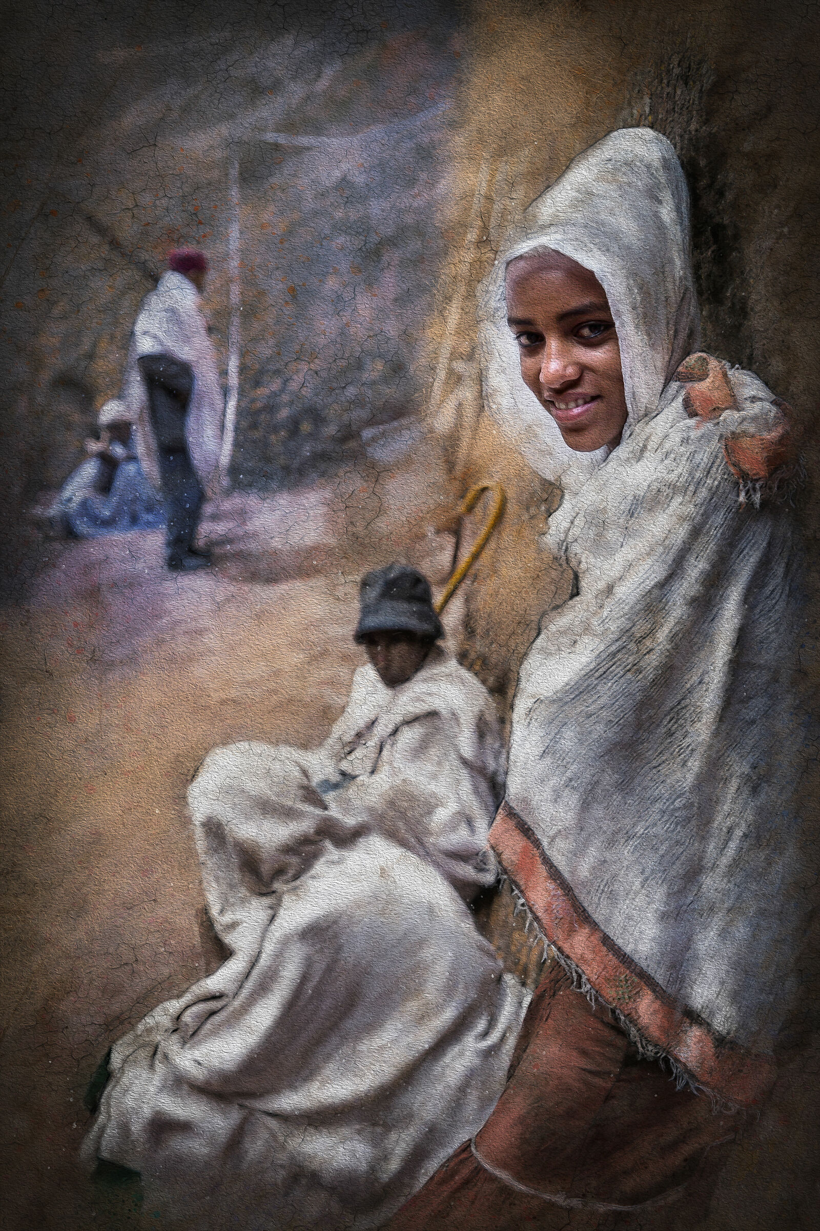 ETHIOPIA Photopittura