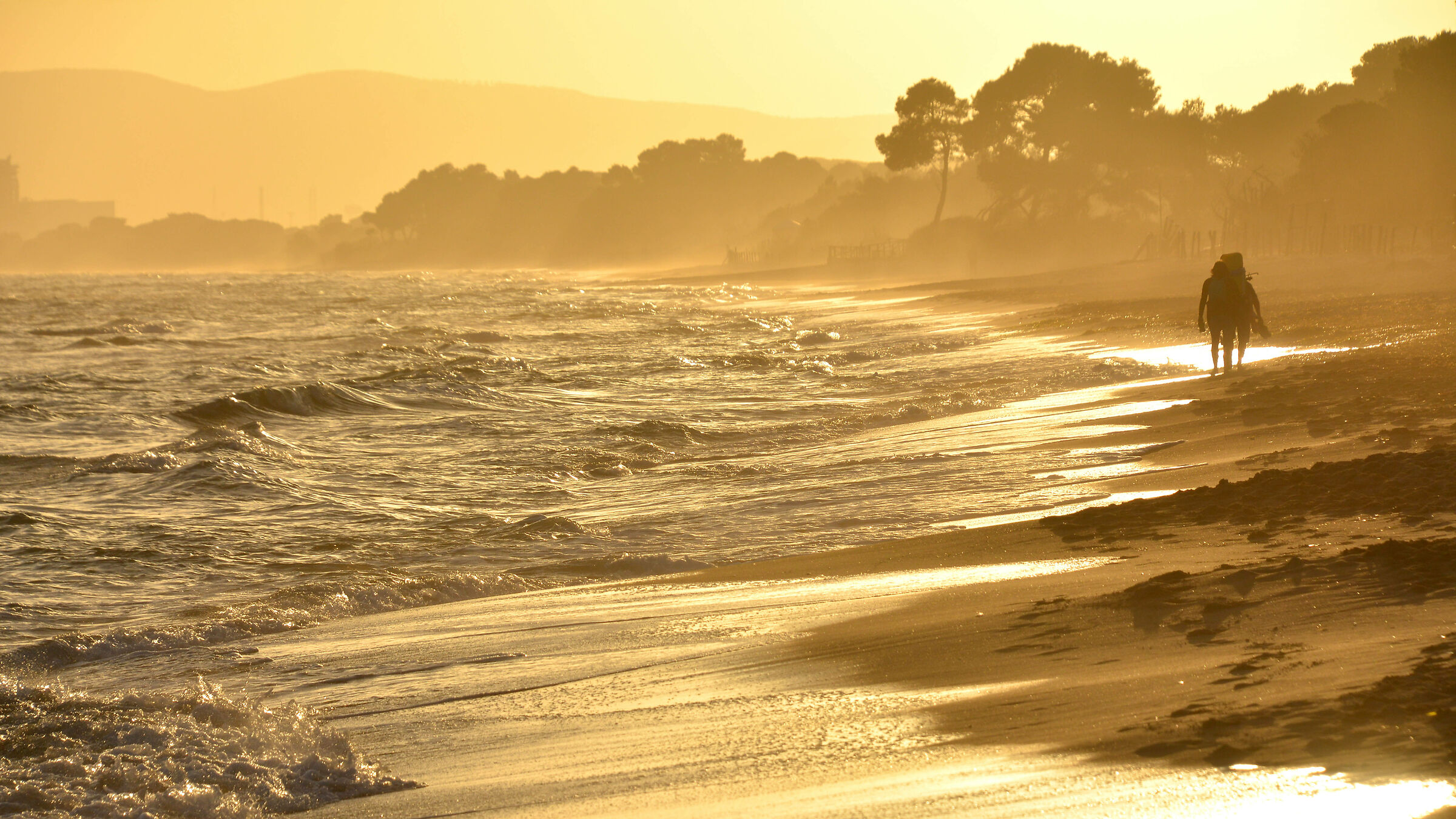 Tramonto alla Sterpaia