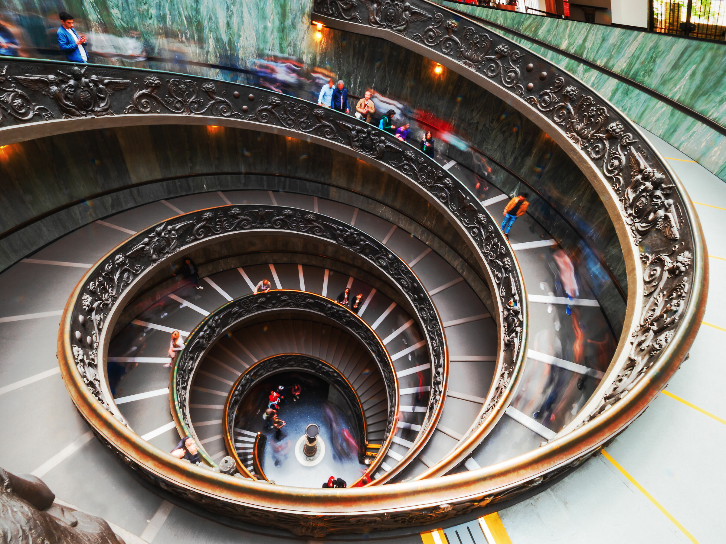 Staircase Vatican Museums