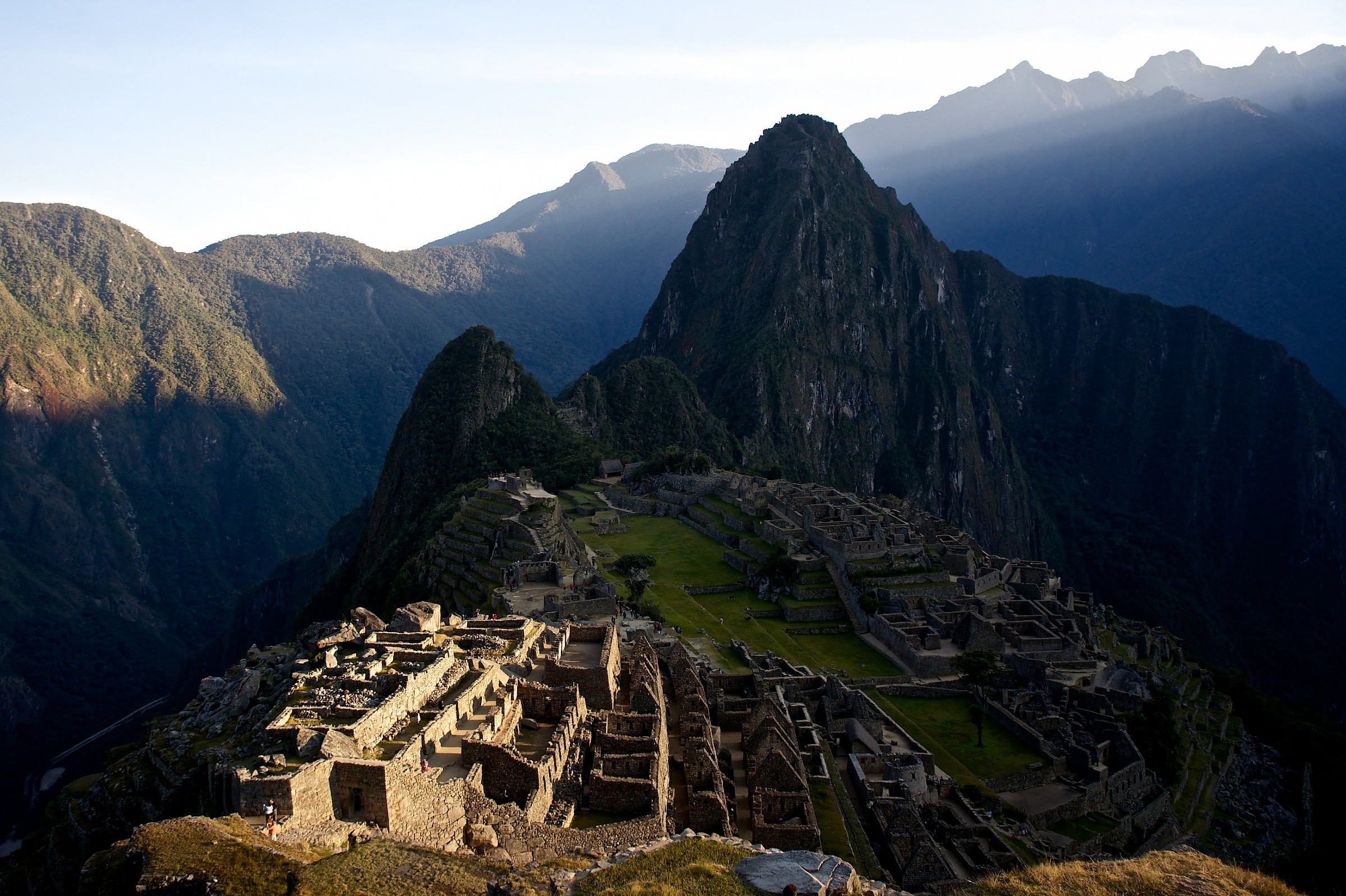 Alba sul Machu Picchu