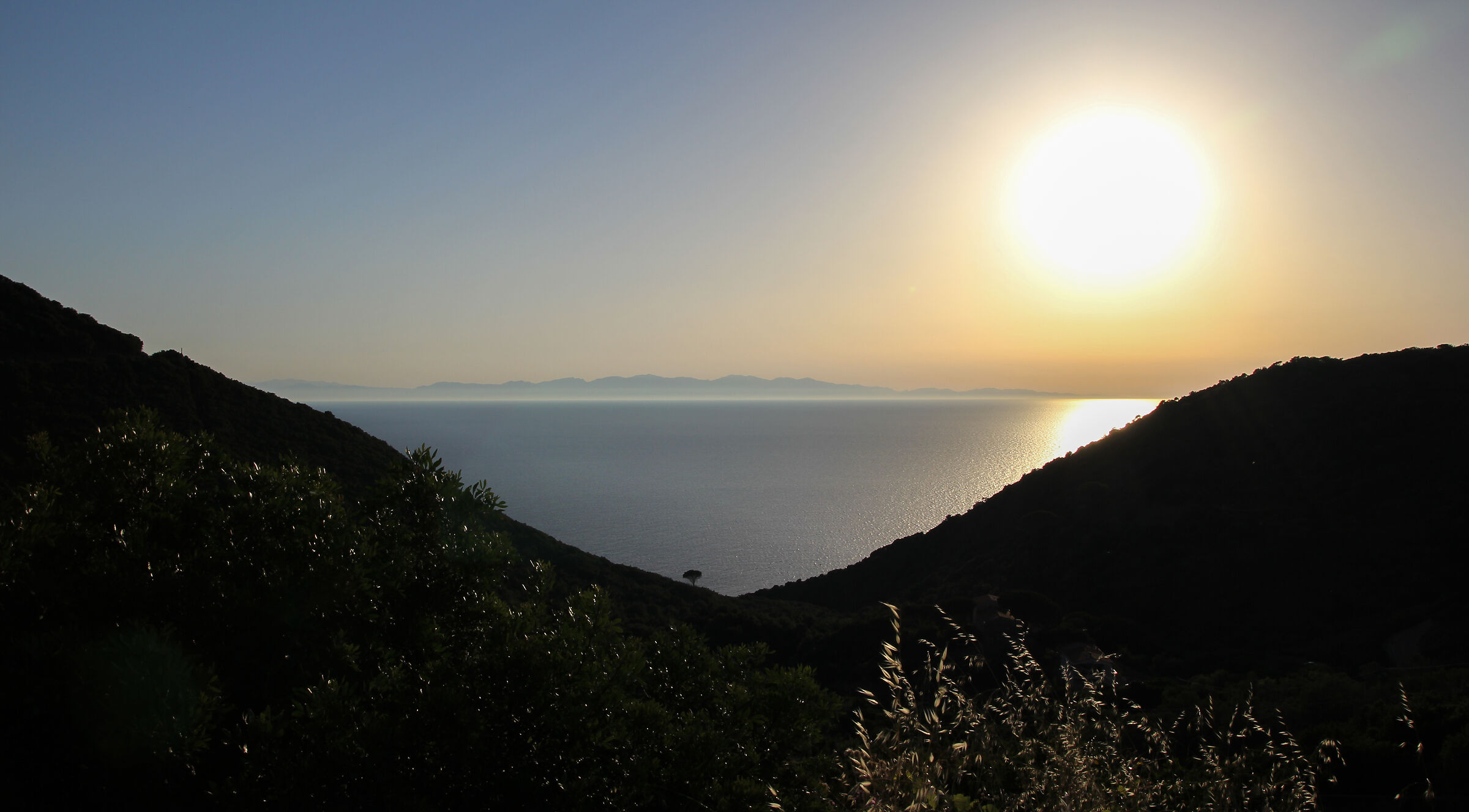 Il lungo tramonto dell'Elba