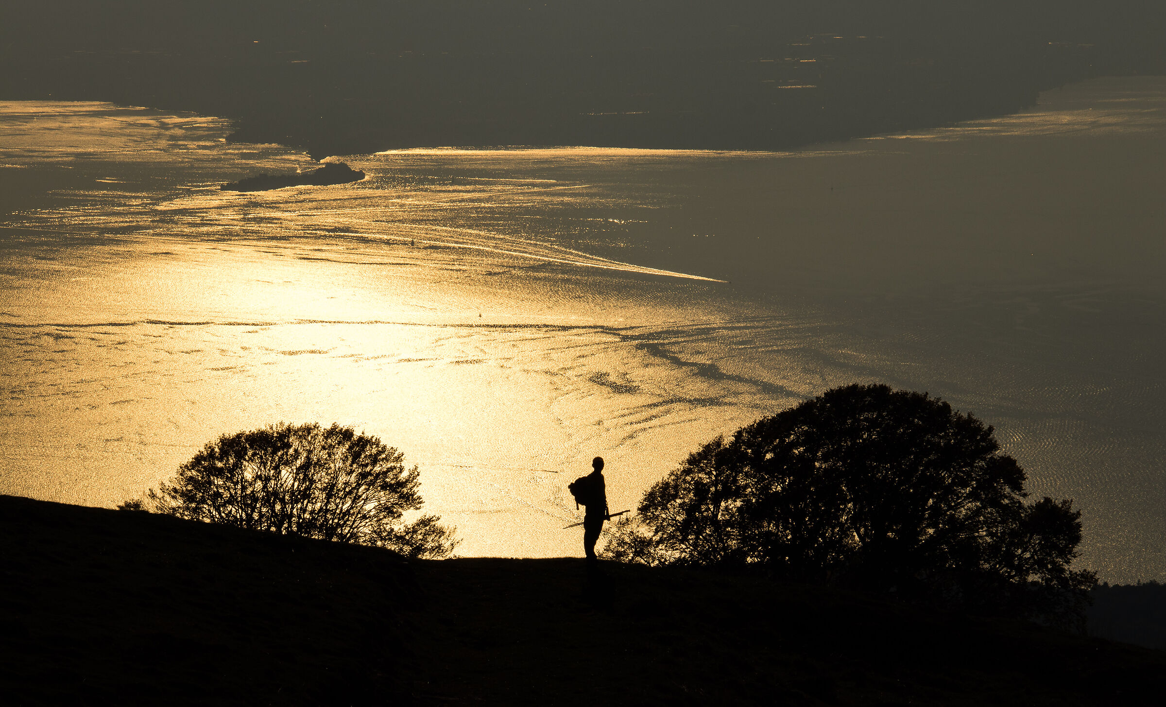 Luce dorata al Garda