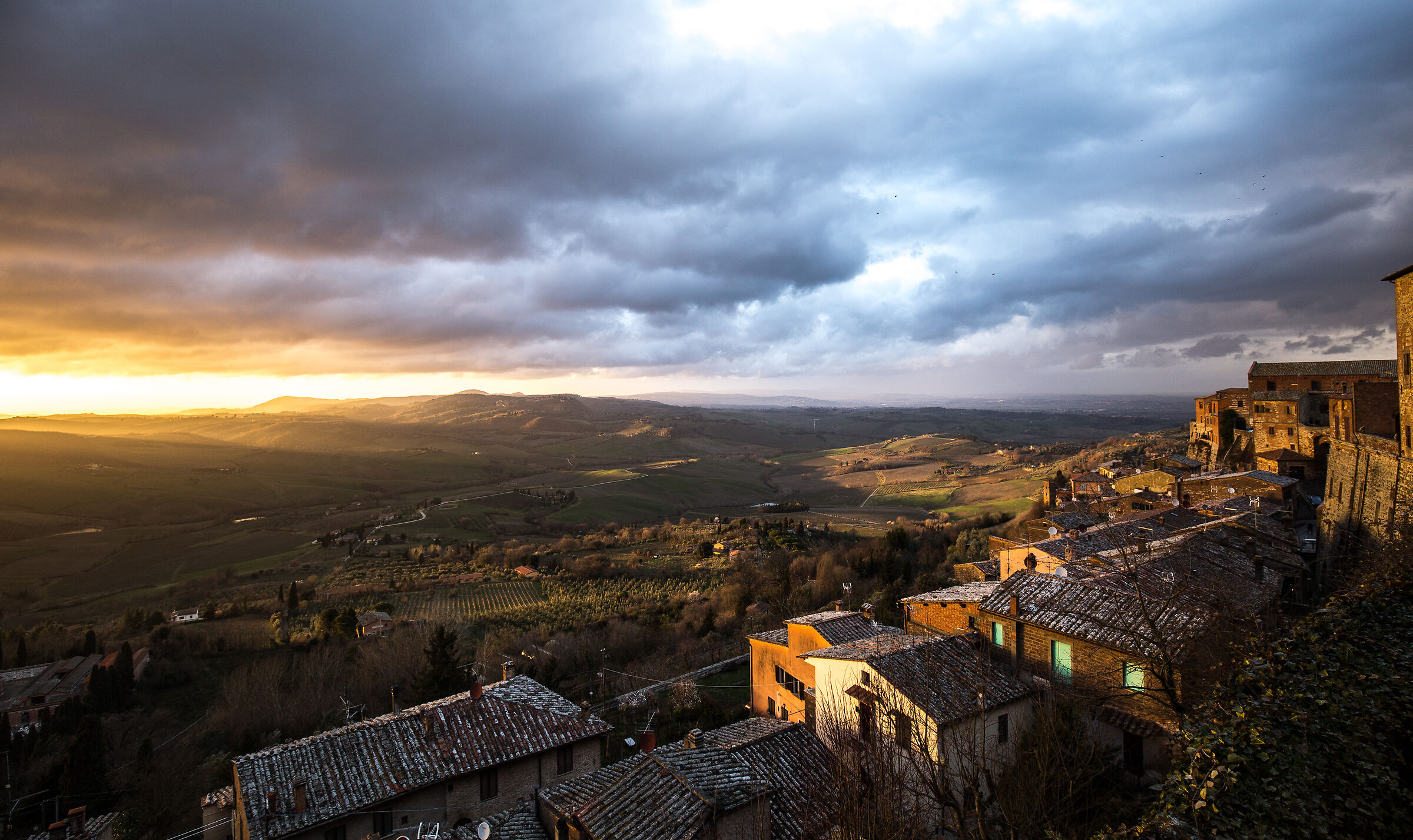 Montepulciano in vista