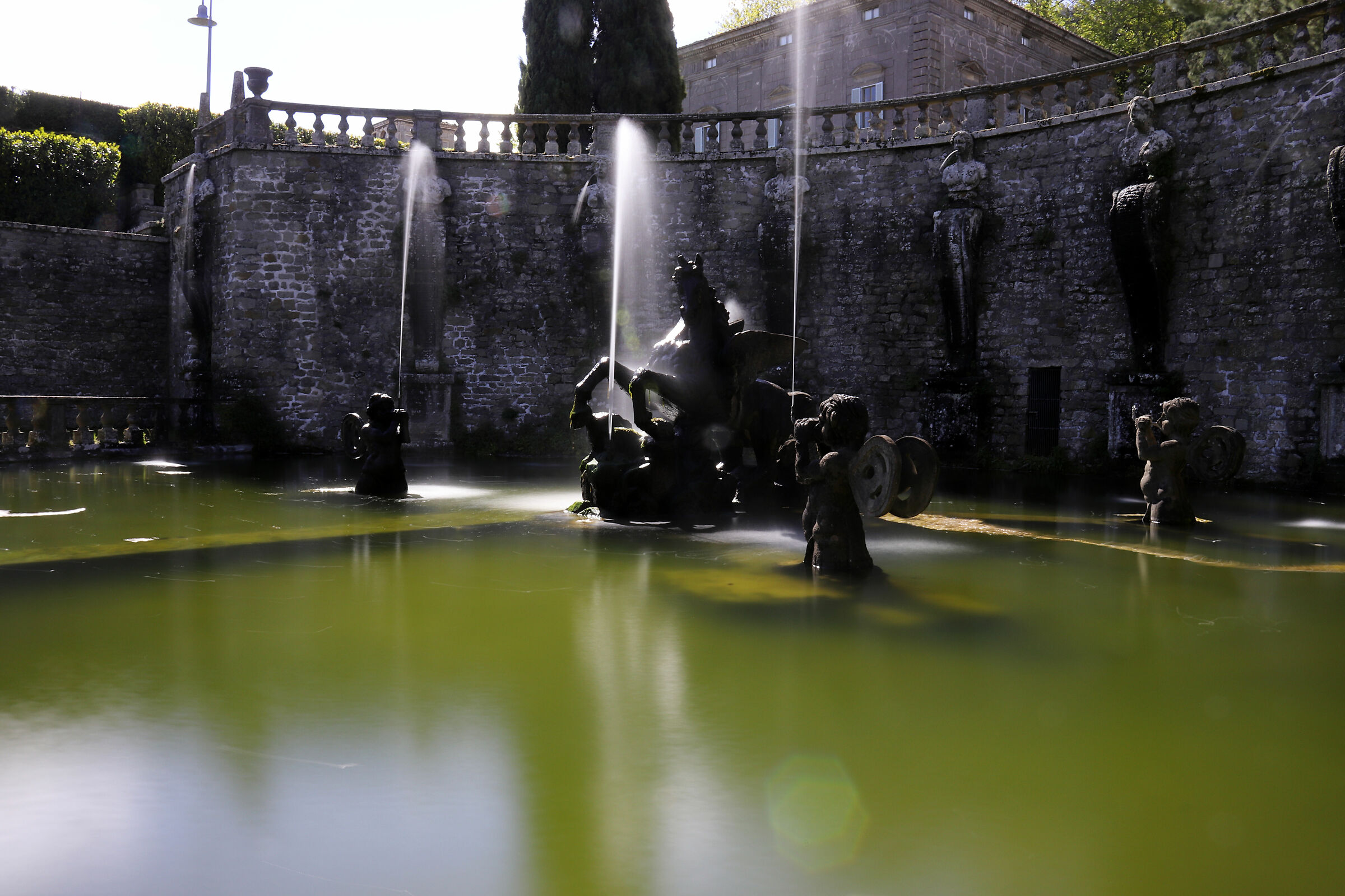 The Fountain of Pegaso Villa Lante