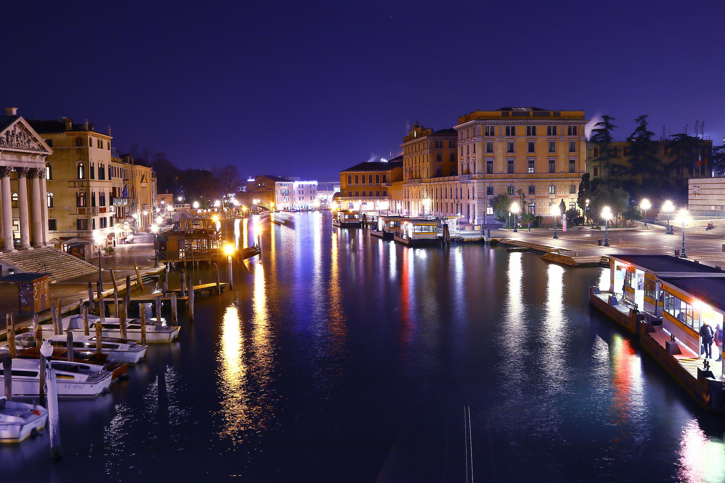 Grand Canal at night