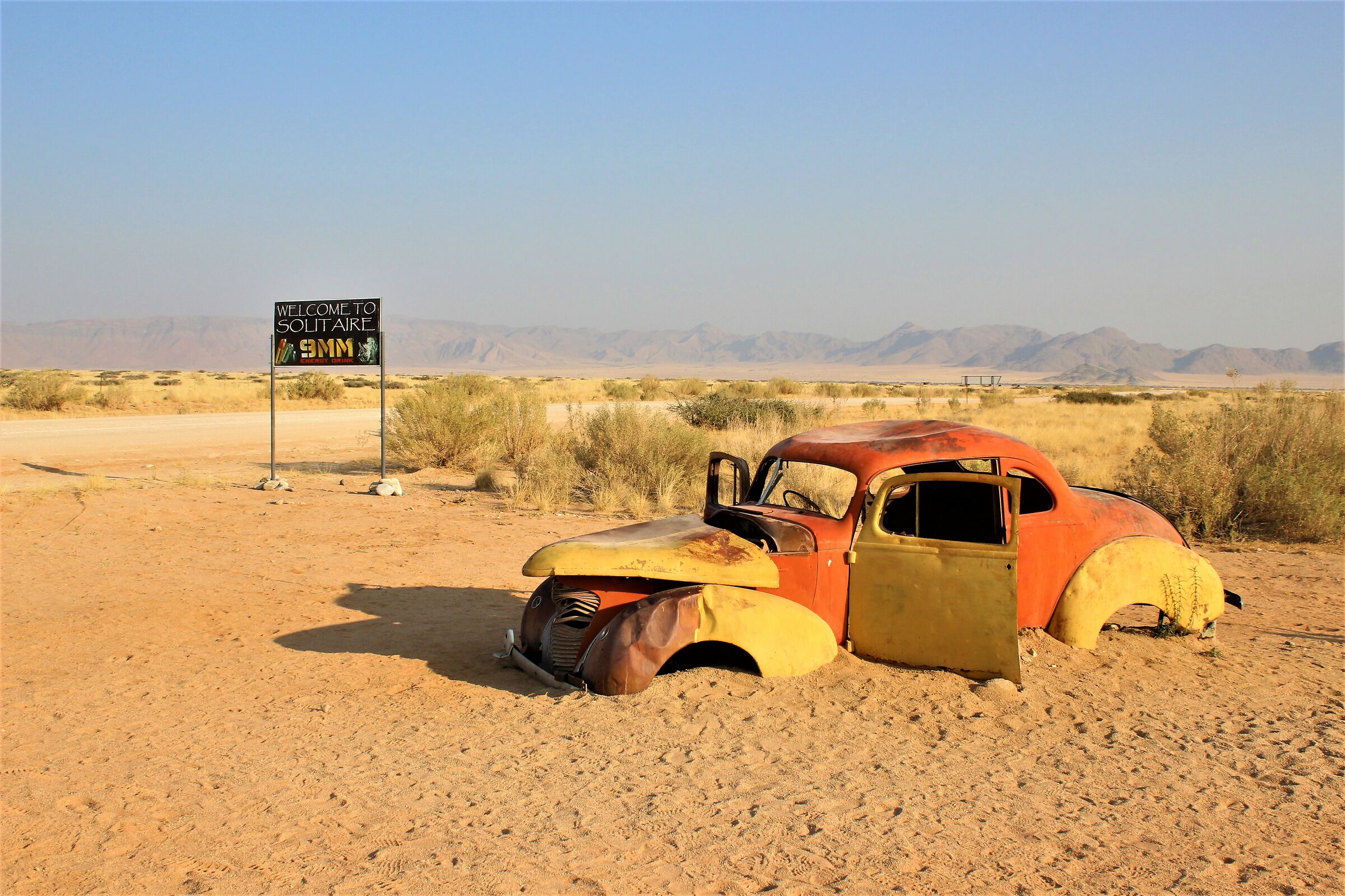 Welcome to Solitaire- Namib desert