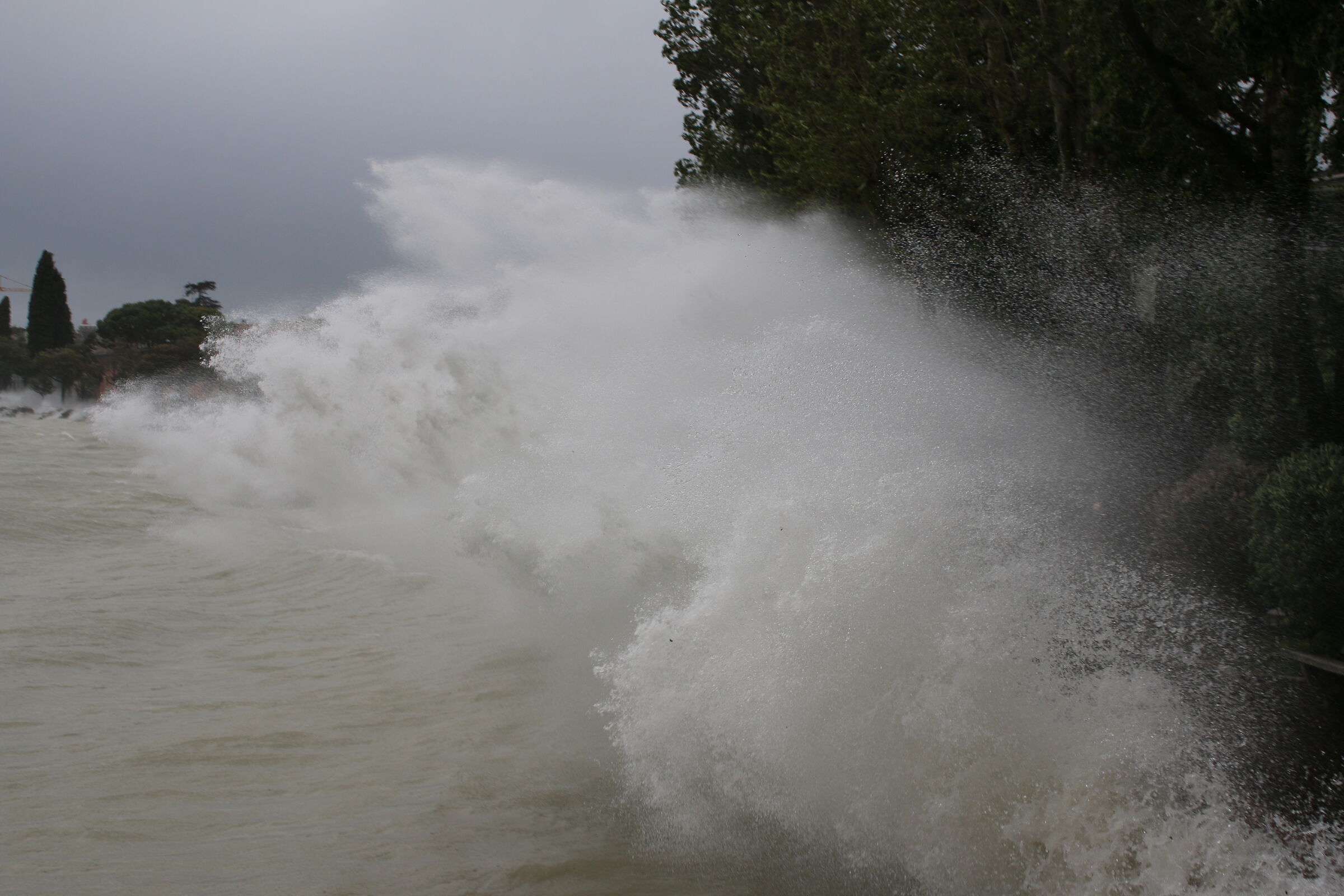 Desenzano del Garda. Storm