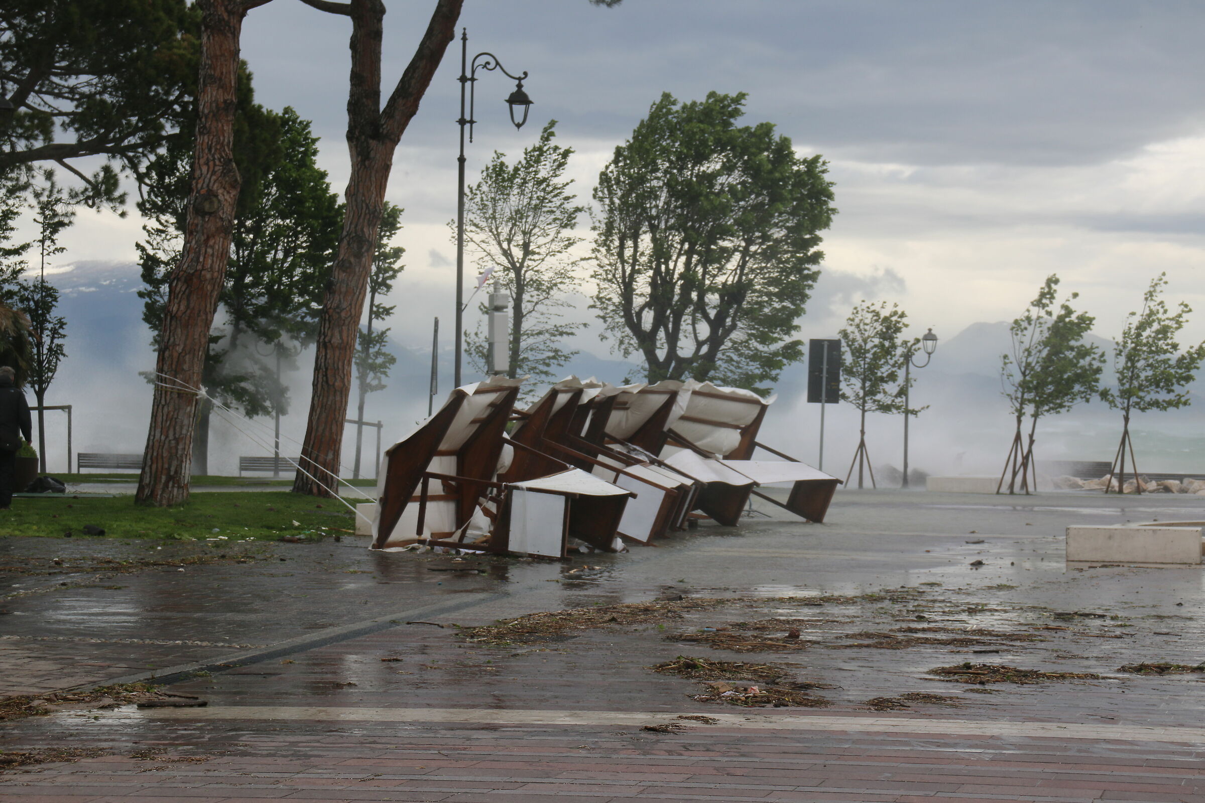 Desenzano del Garda. Storm