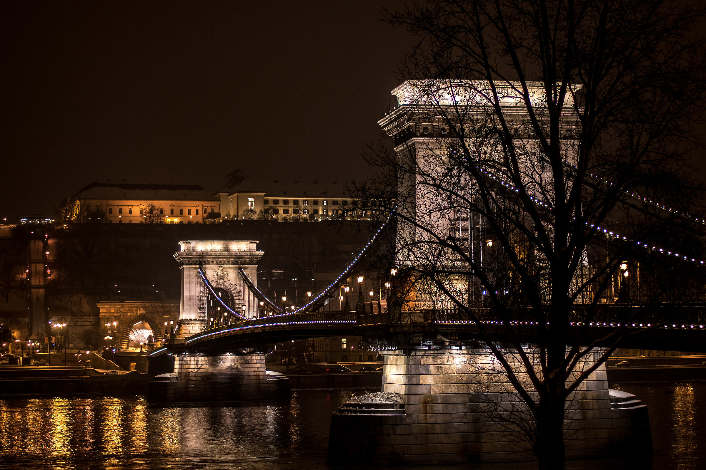 Budapest on the night