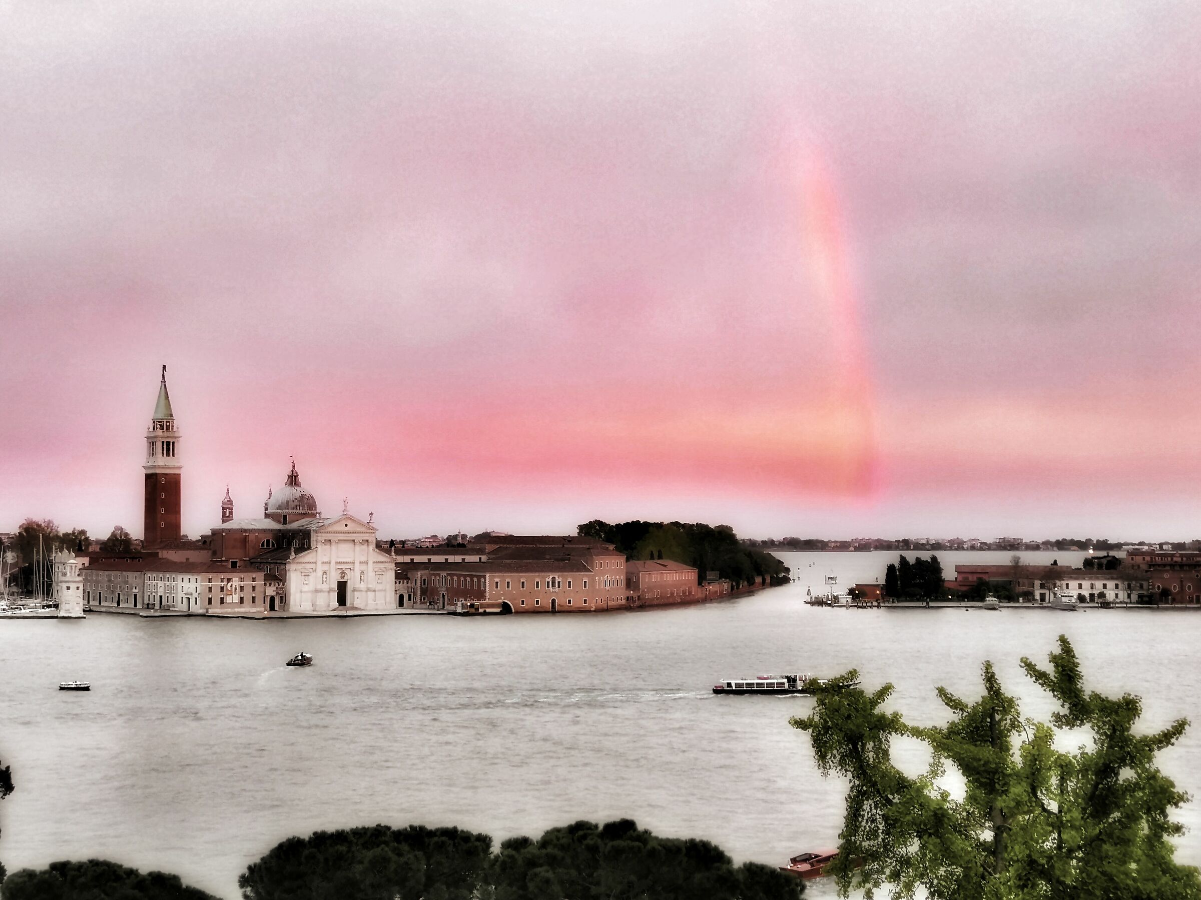 You gave me a rainbow.