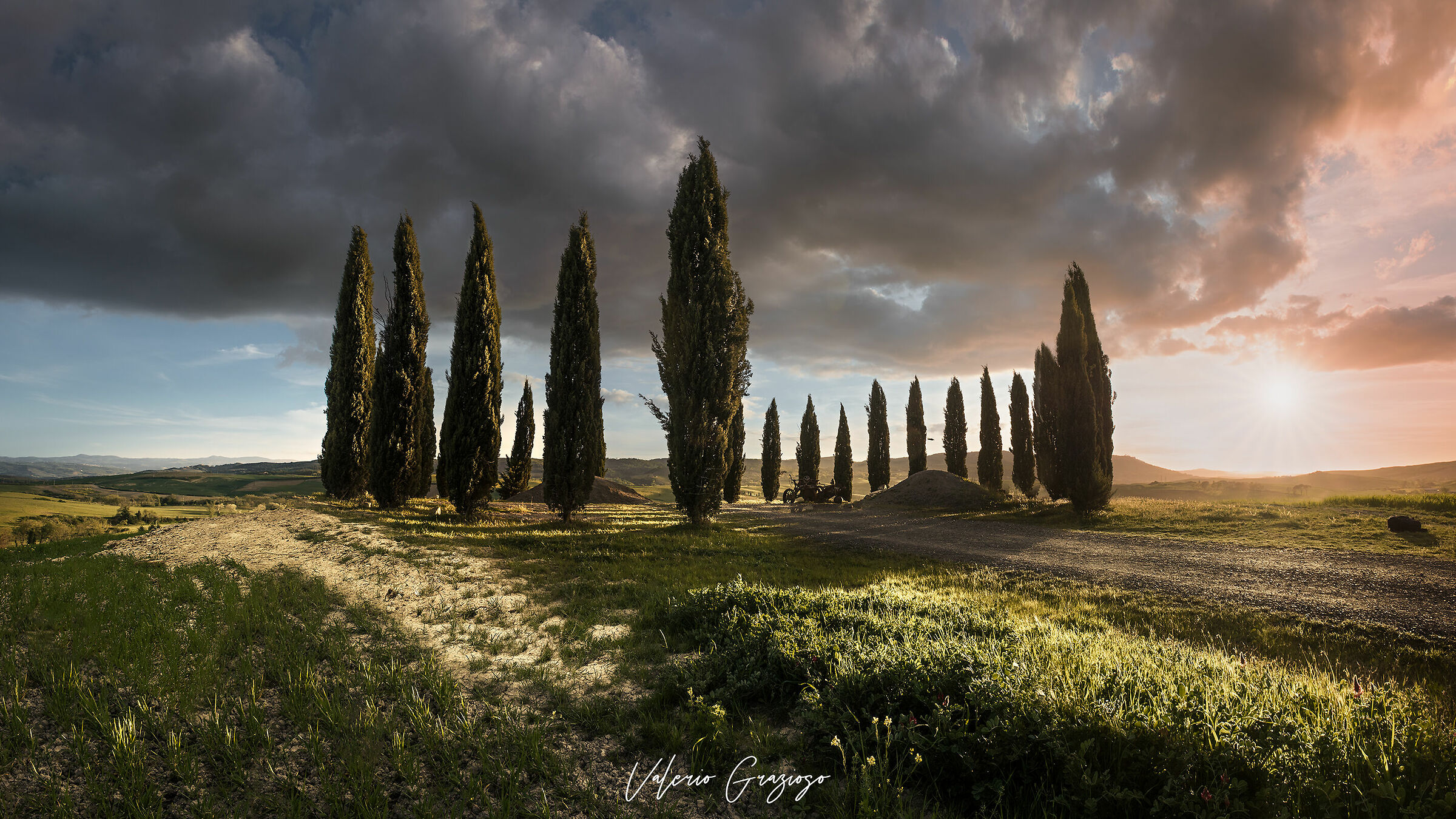 Tramonto a Stonehenge