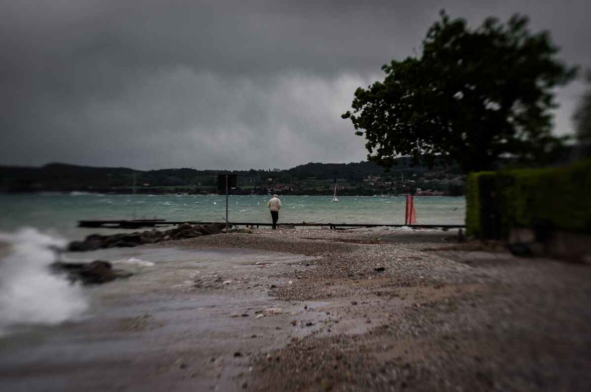 Storm on Lake Garda