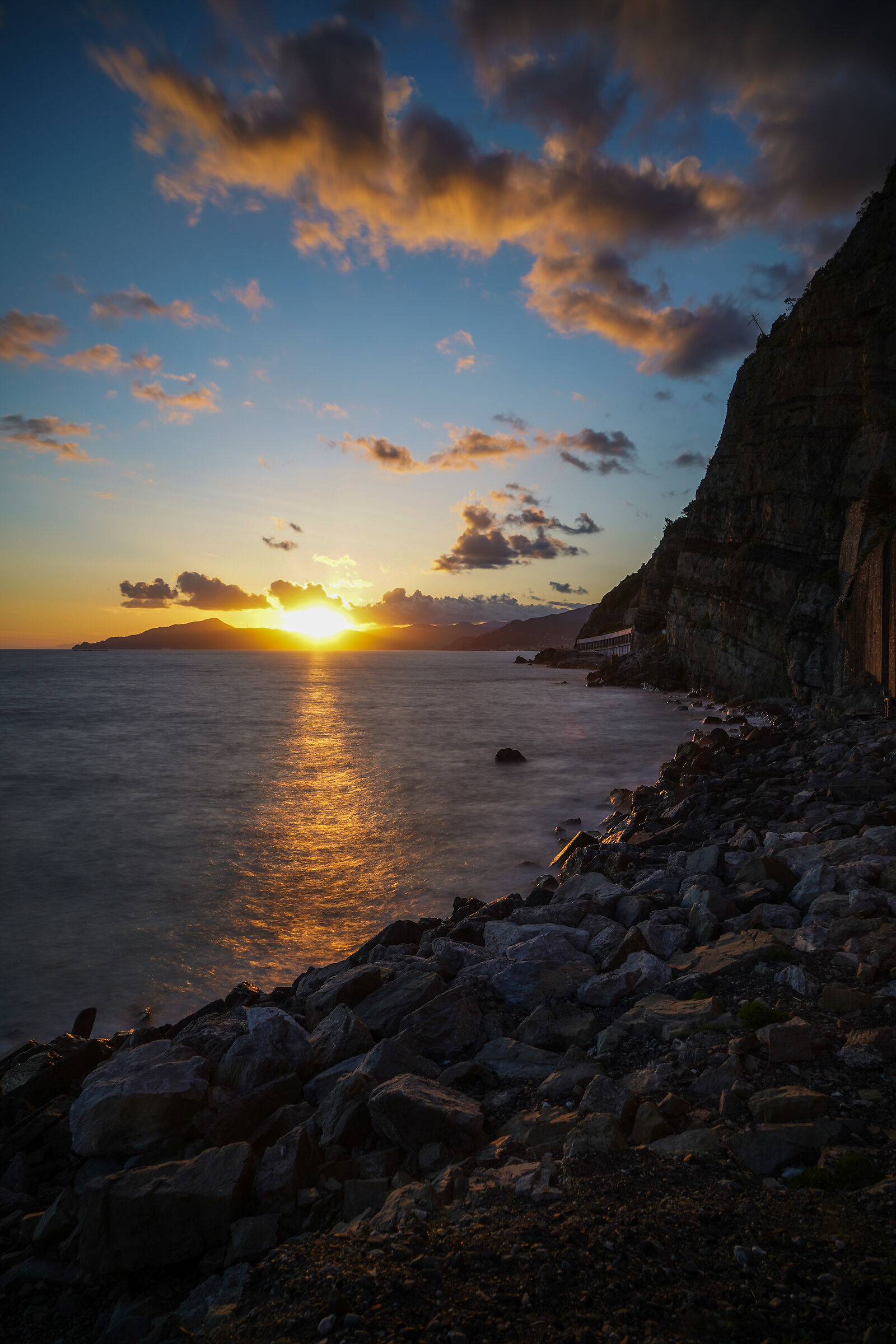 Tramonto dalle rocche di Sant' Anna